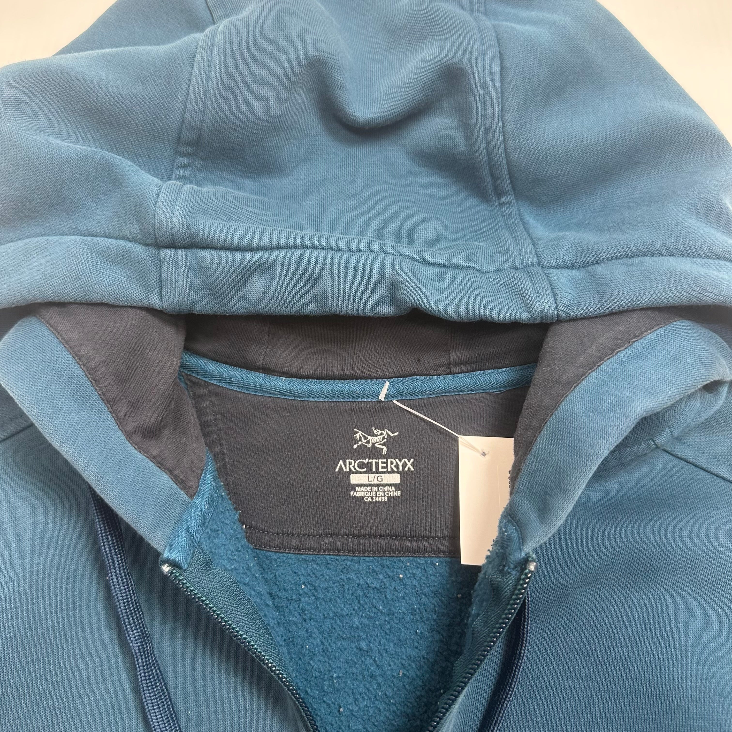 Arc'teryx Arm Logo Zip Hoodie L
