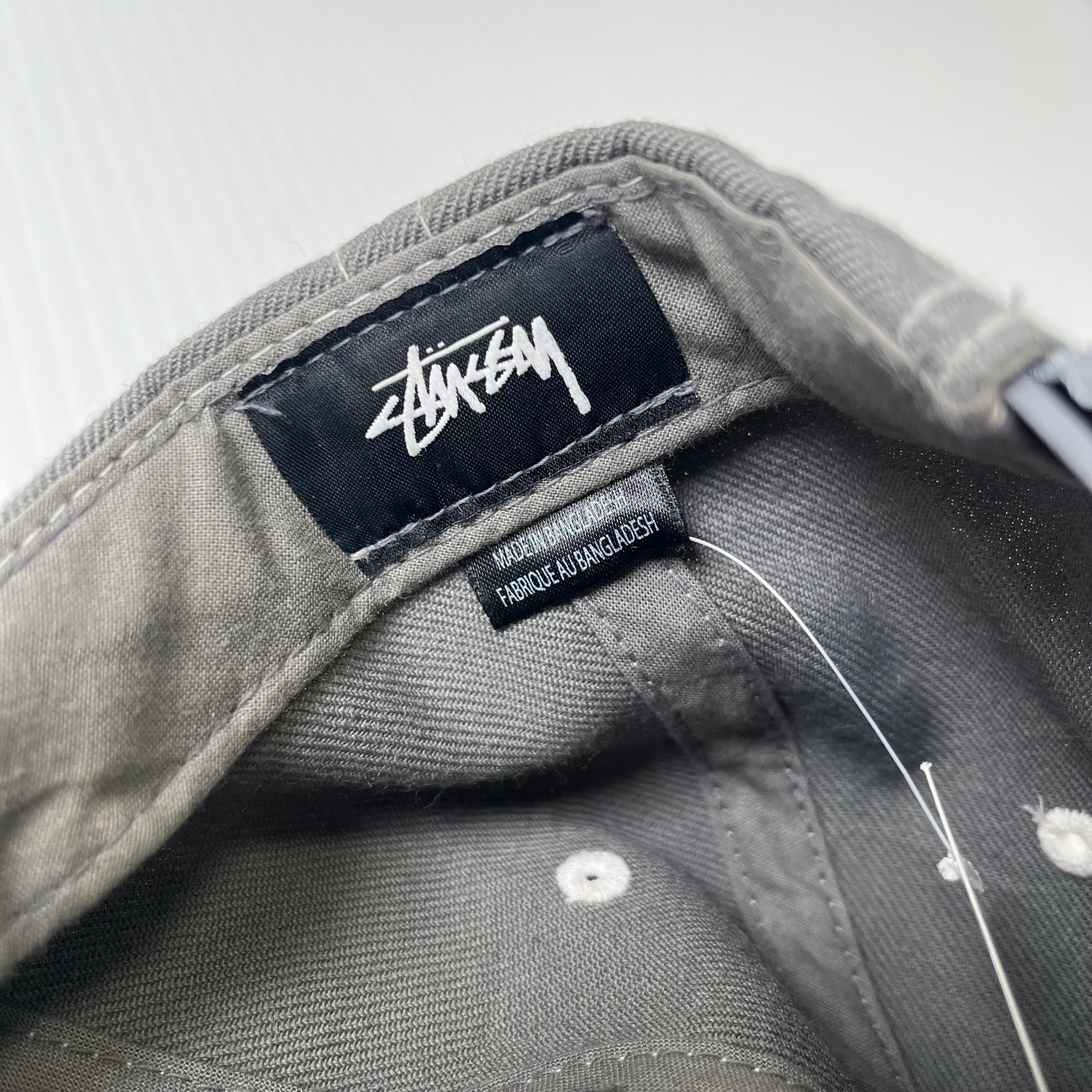 Stussy Logo Contrast Stitch Snapback Hat
