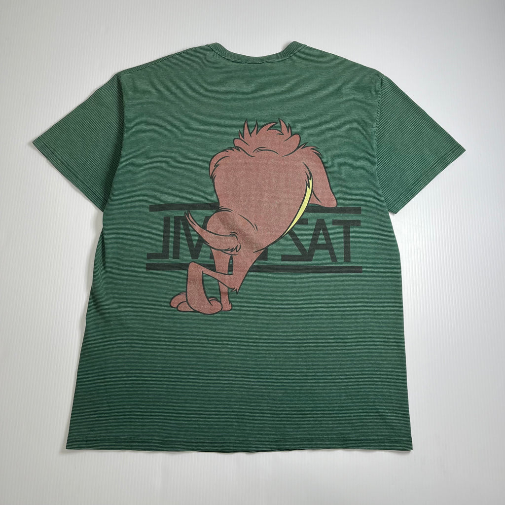 90s Warner Bros. Taz Devil Striped Tee XL