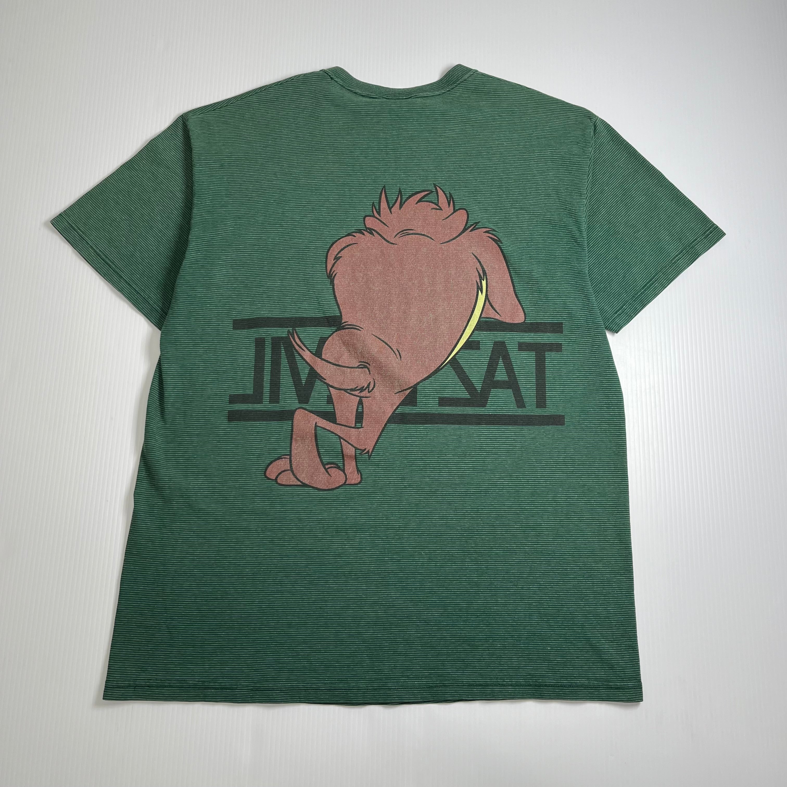 90s Warner Bros. Taz Devil Striped Tee XL