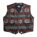 Vintage Point Zero Wool Blend Pattern Vest L