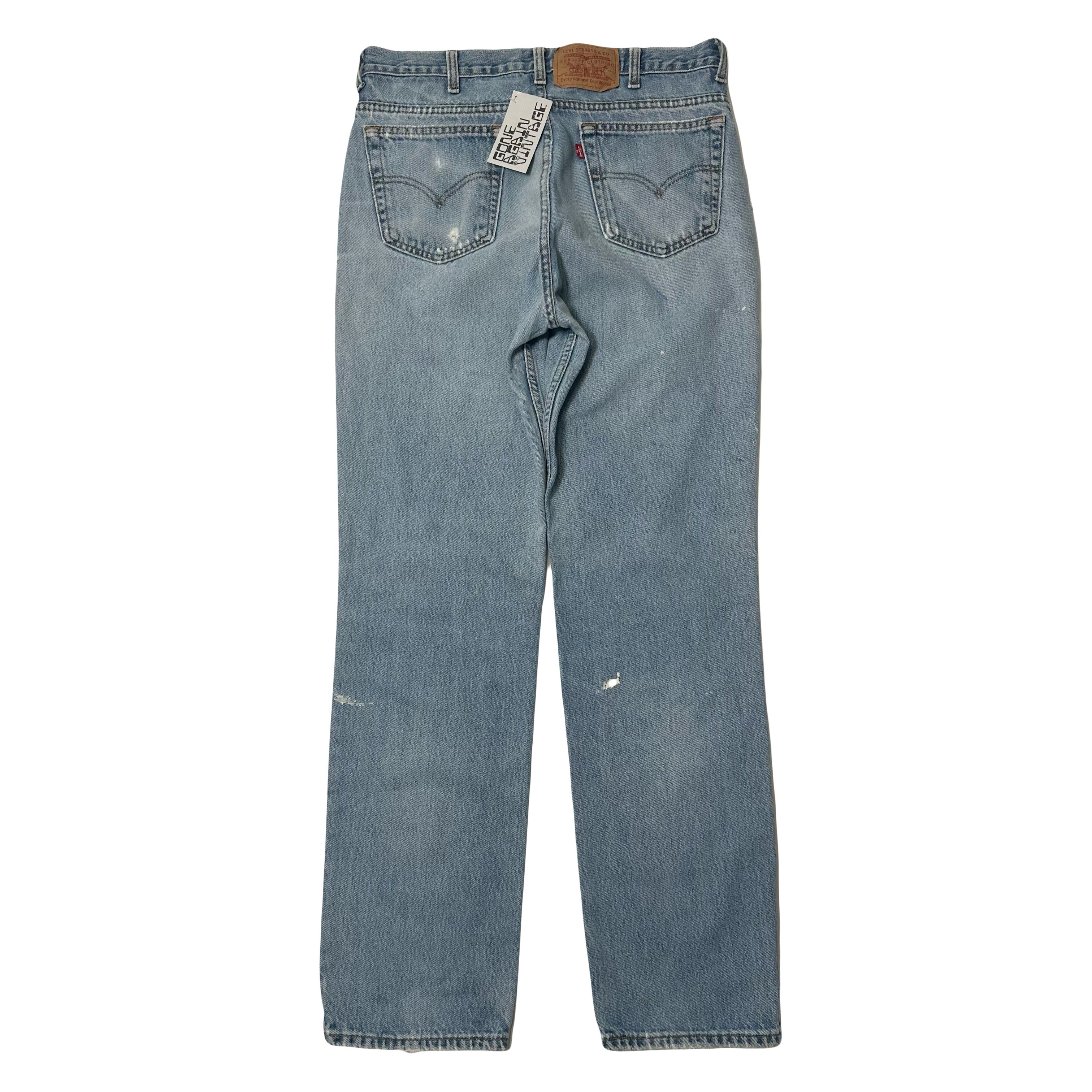 Vintage Levi's Light Wash Distressed Denim 33