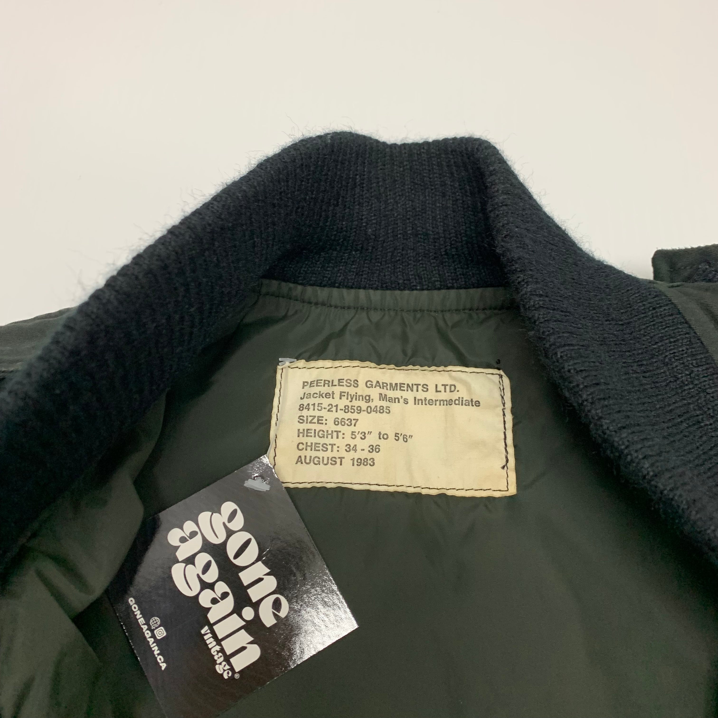 1983 Military Flight Jacket S