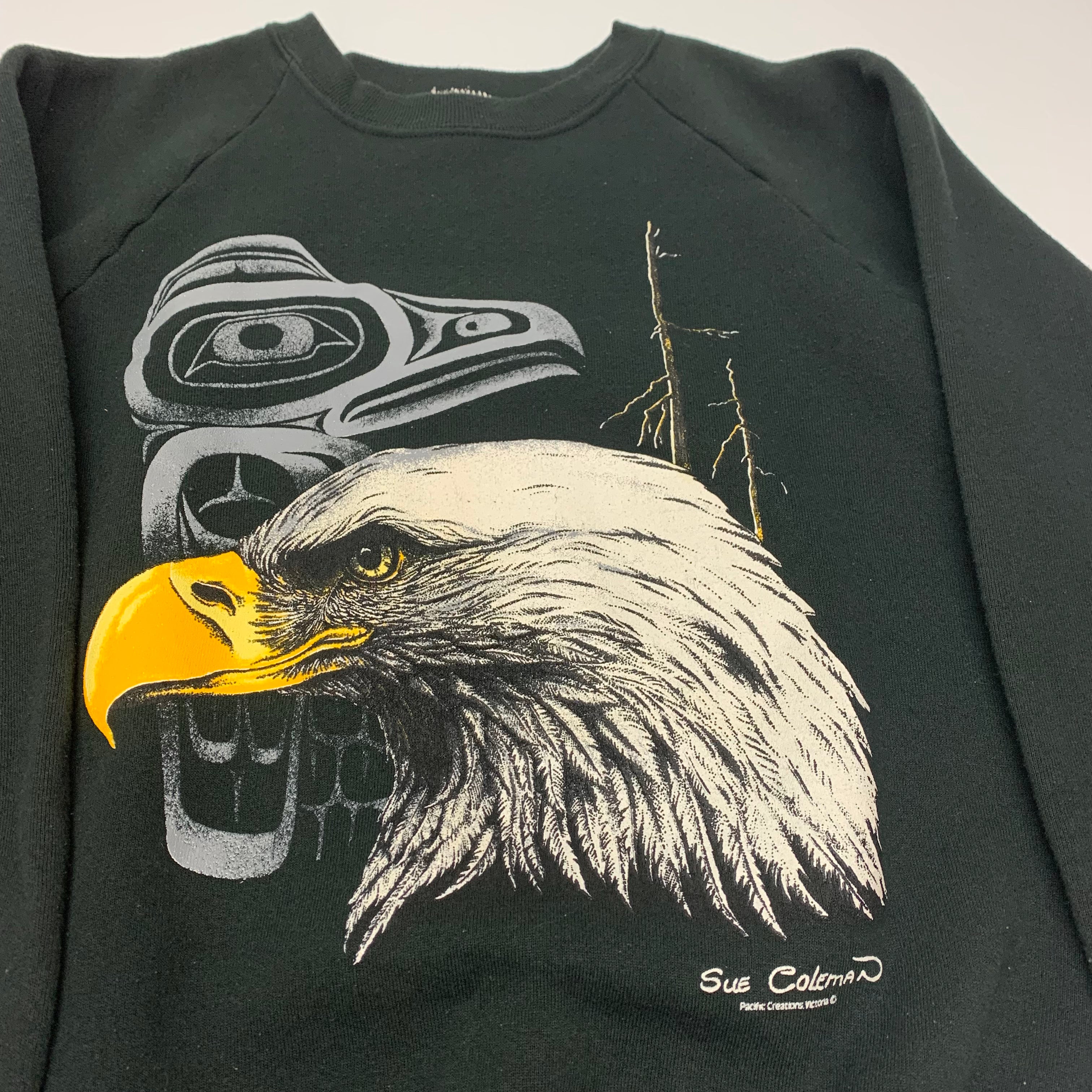 90’s Sue Coleman Eagle Crewneck M