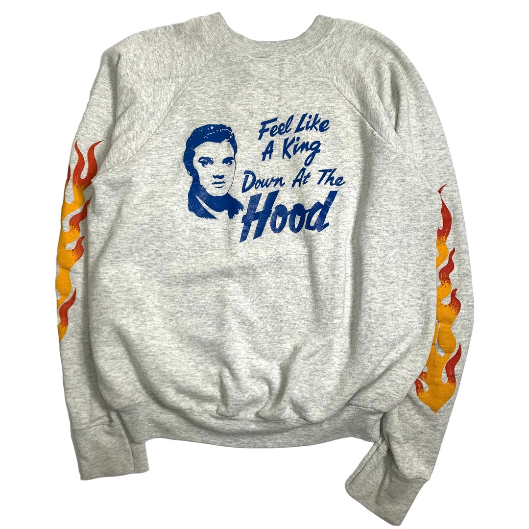 Vintage The Hood Rod Run Racing Crewneck XL
