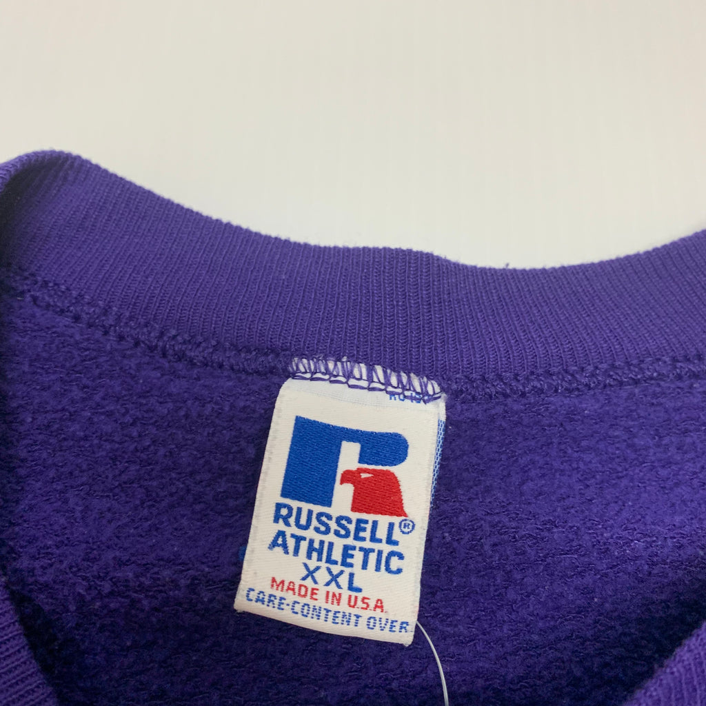 Purple Russell Crewneck 2XL