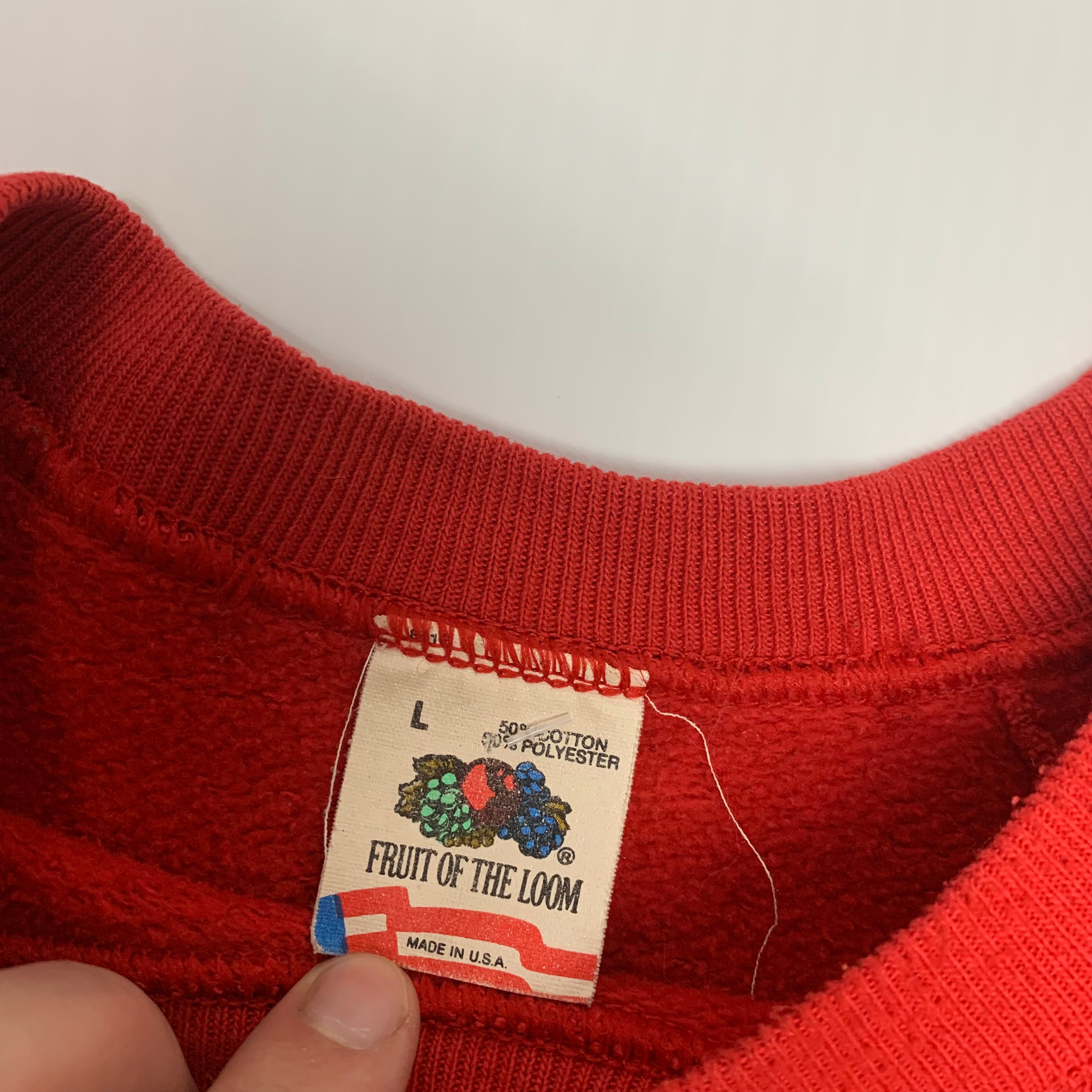 1989 Calgary Flames Champs Crewneck L