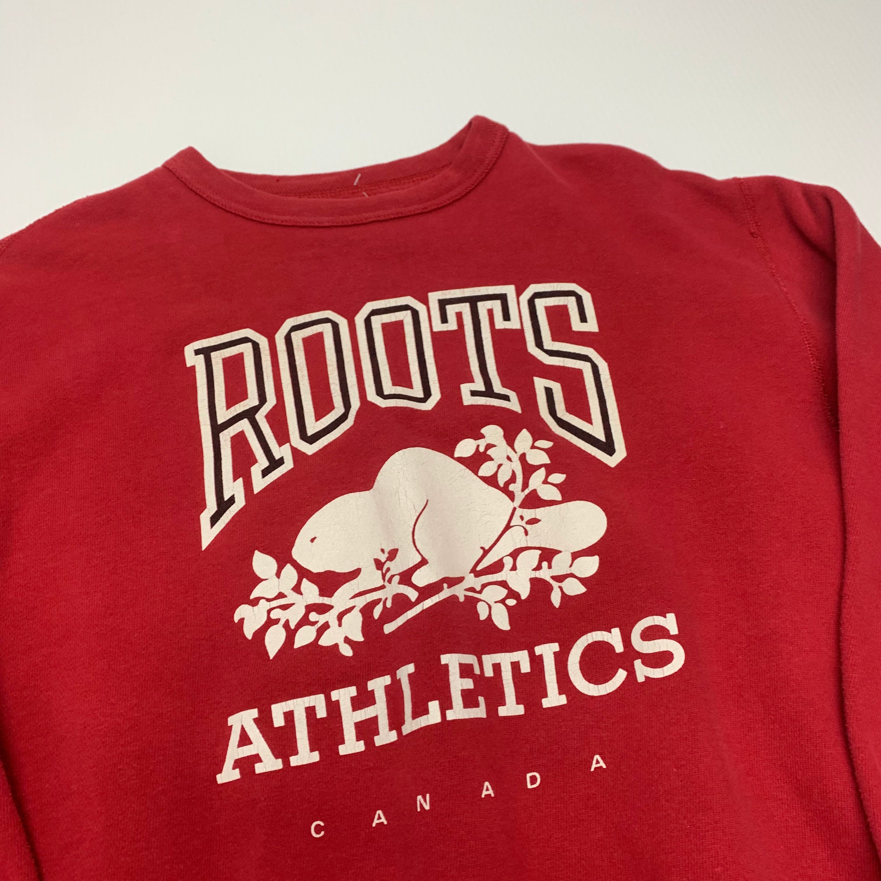 90’s Red Roots Athletic Crewneck S