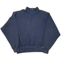 Blank Faded Russell Quarter Zip XL