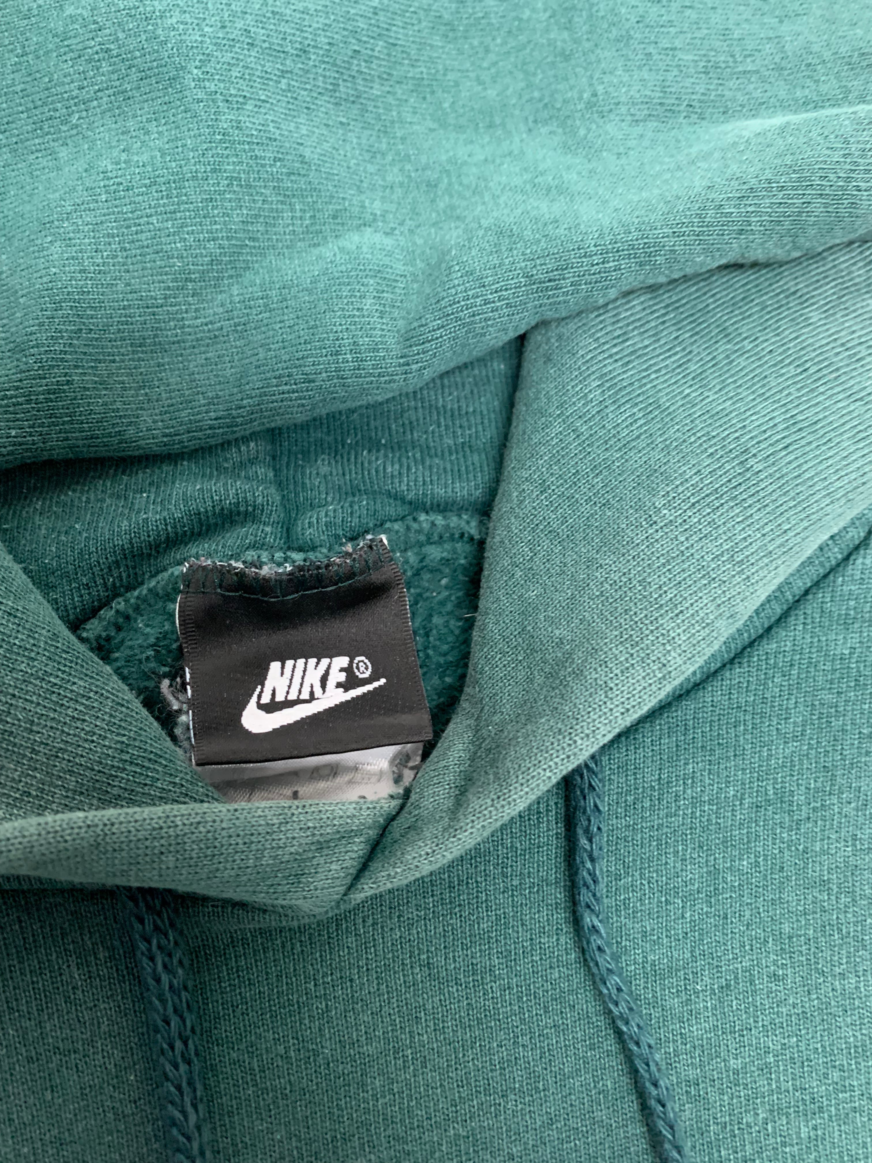 90’s Forest Green Nike Hoodie S