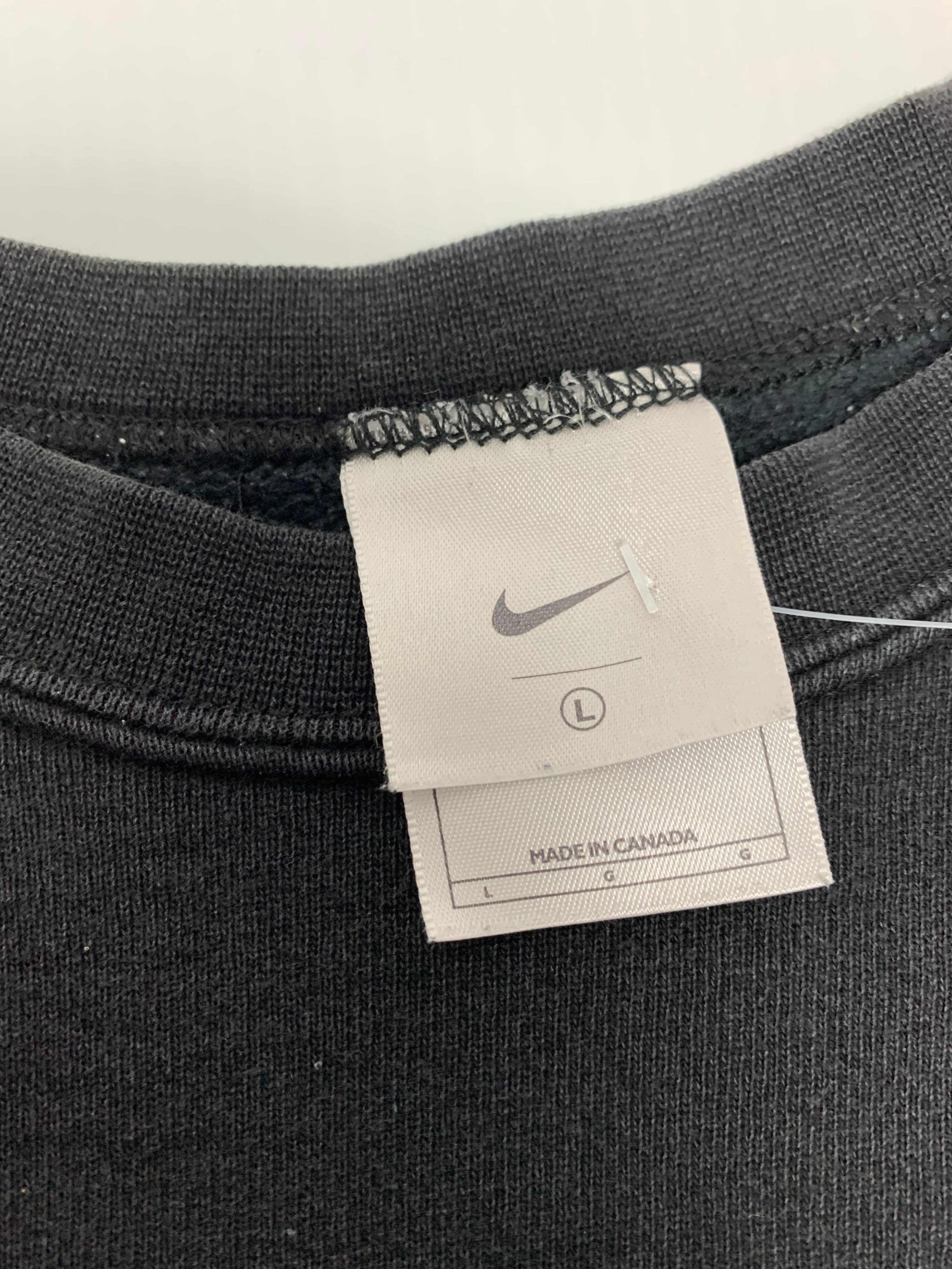 Y2K Nike Spell Out Crewneck L