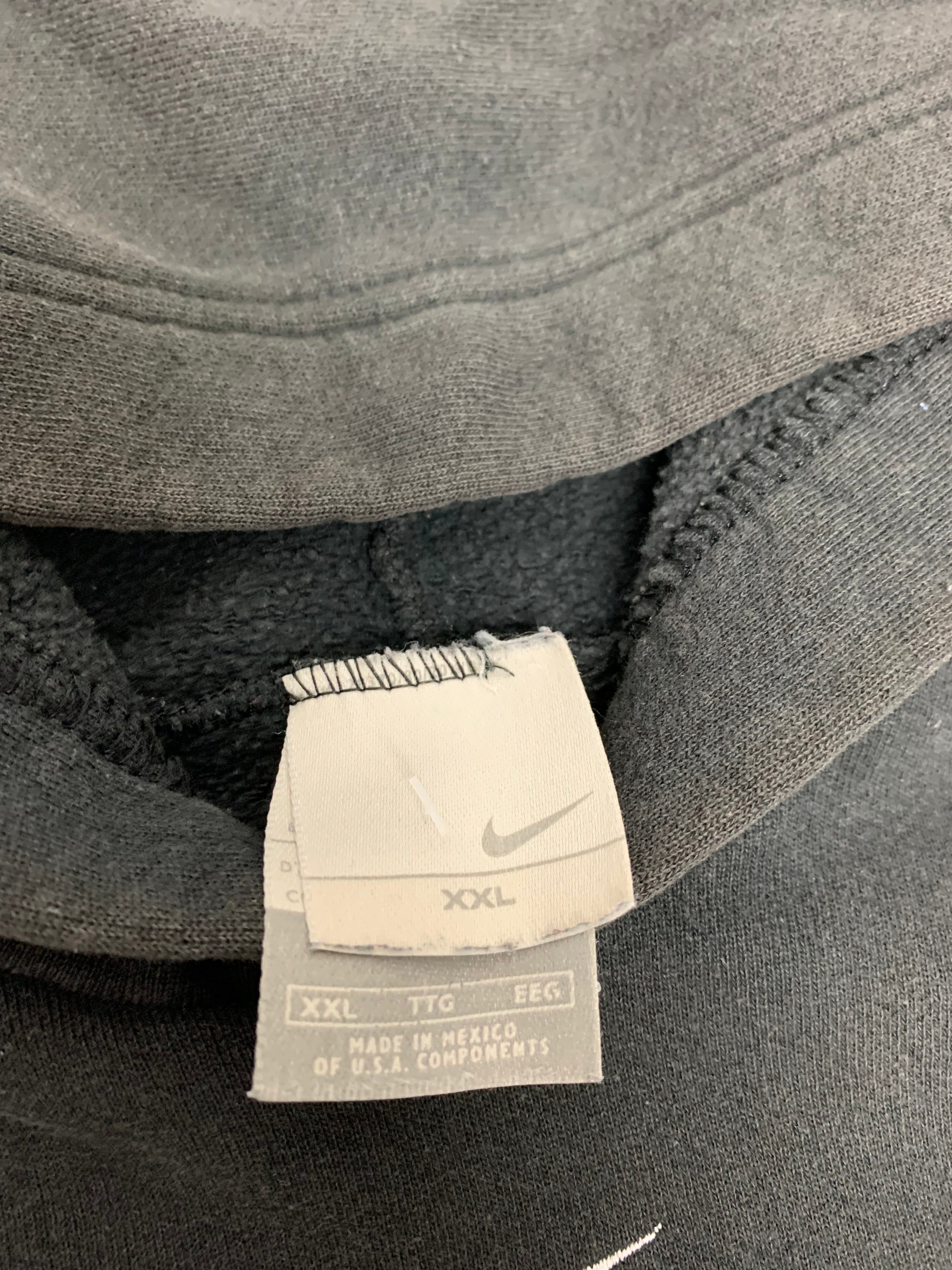 Y2K Black Nike Center Swoosh XXL