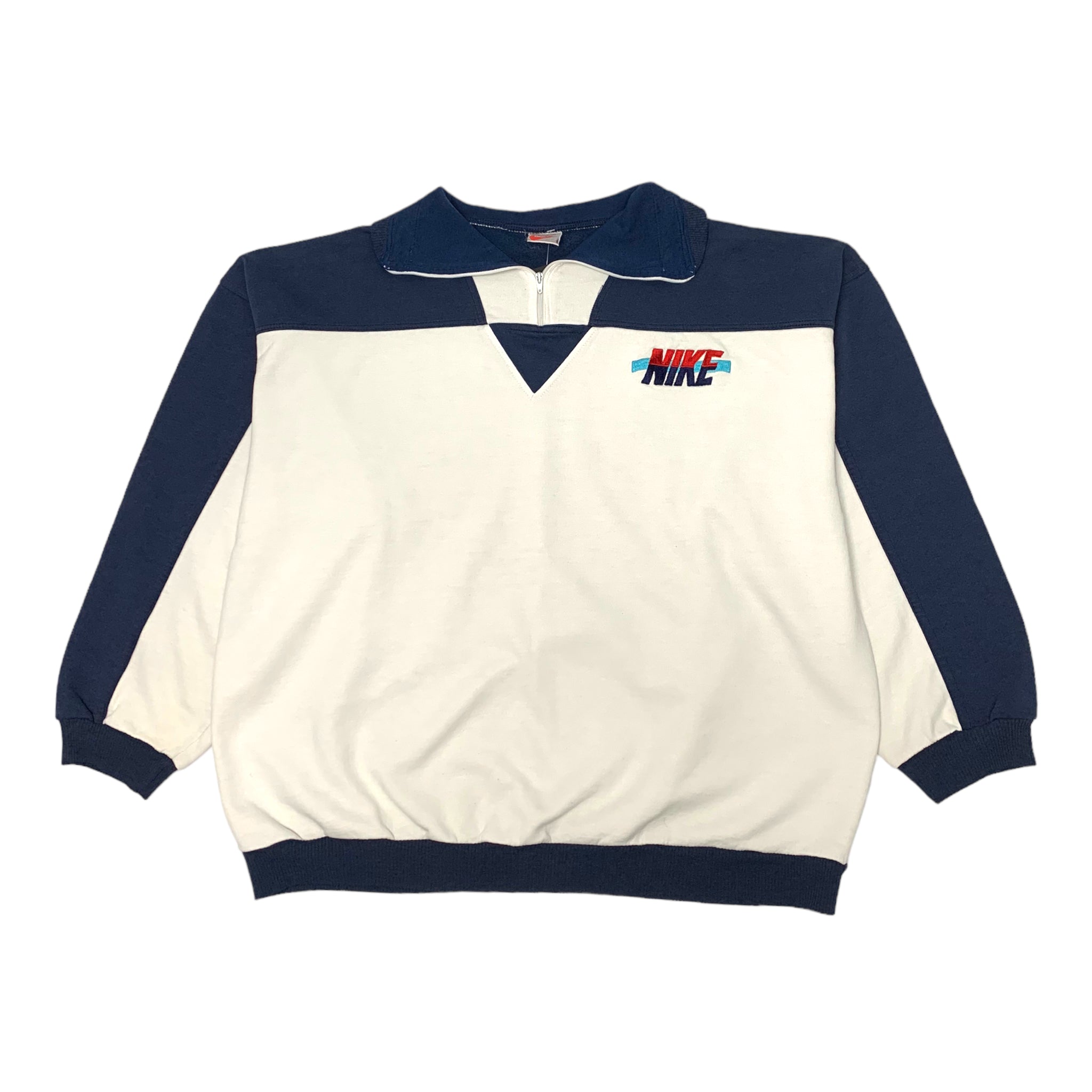90’s Nike Half Zip Crewneck M