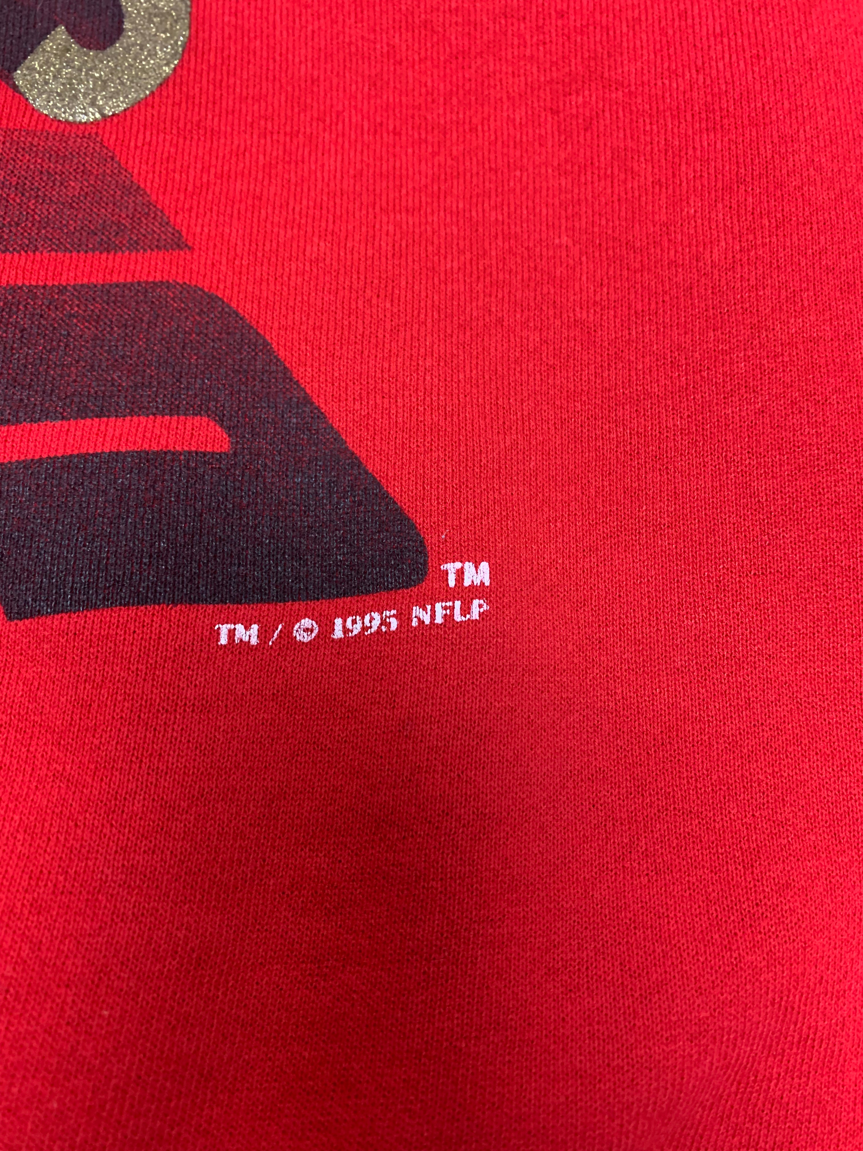 1995 SF 49ers Super Bowl Crewneck XL