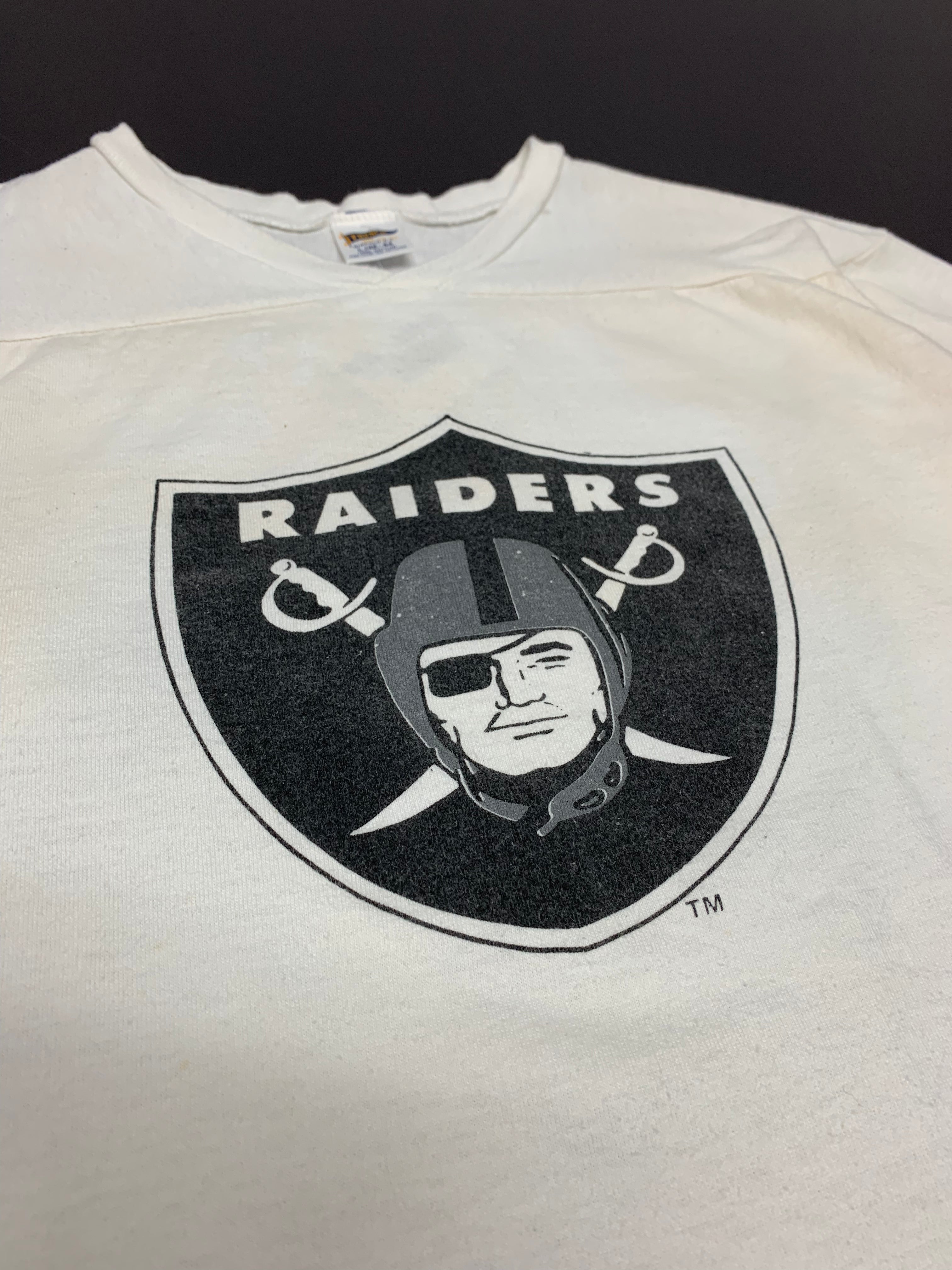 90’s Raiders Raglan Tee L