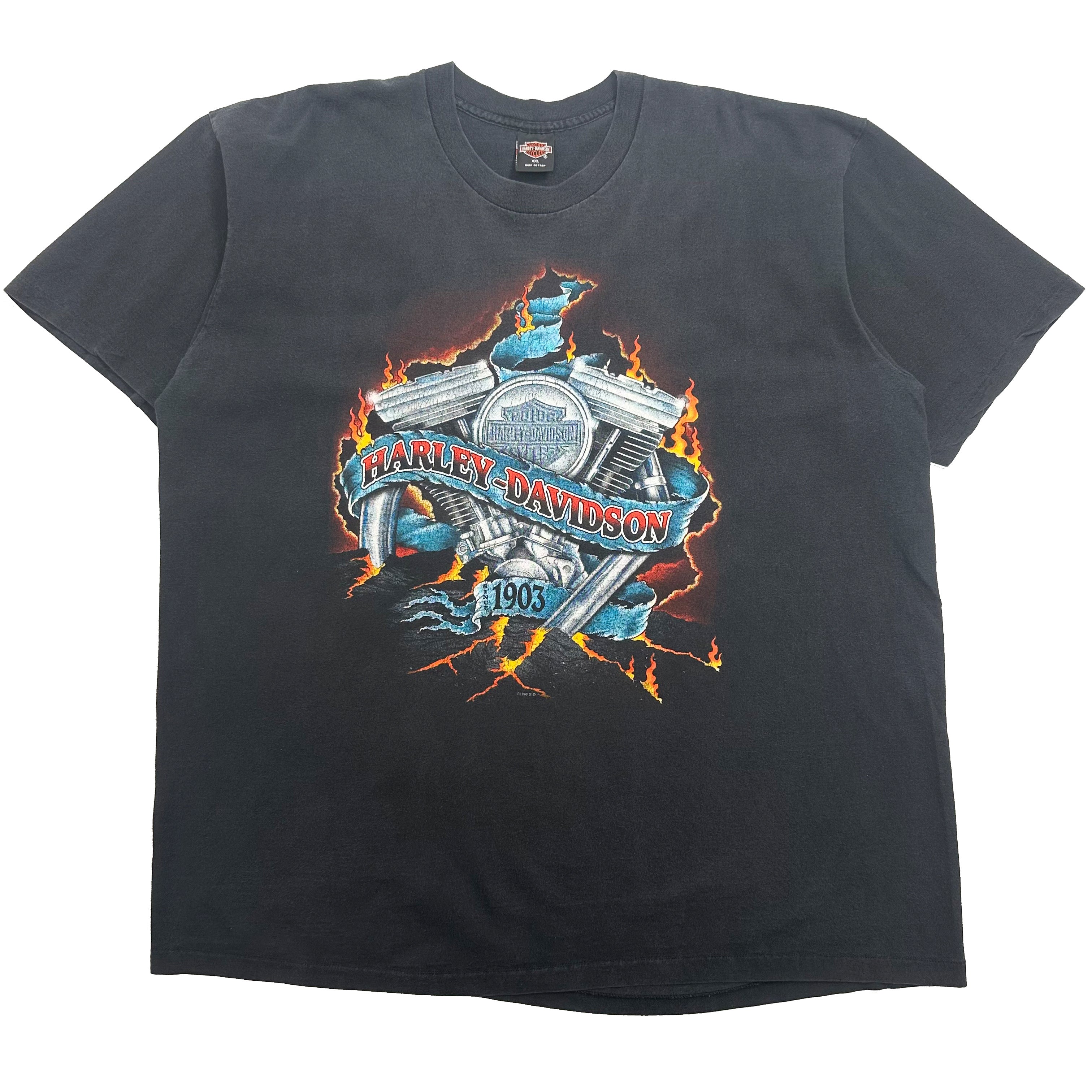 1996 Harley Davidson Milwaukee Wisconsin Engine Tee XXL