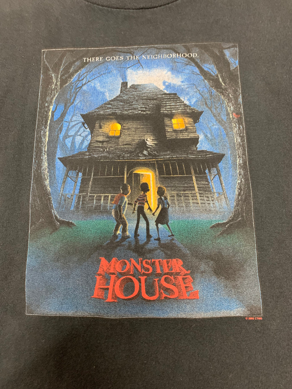 2006 Monster House Graphic Tee L