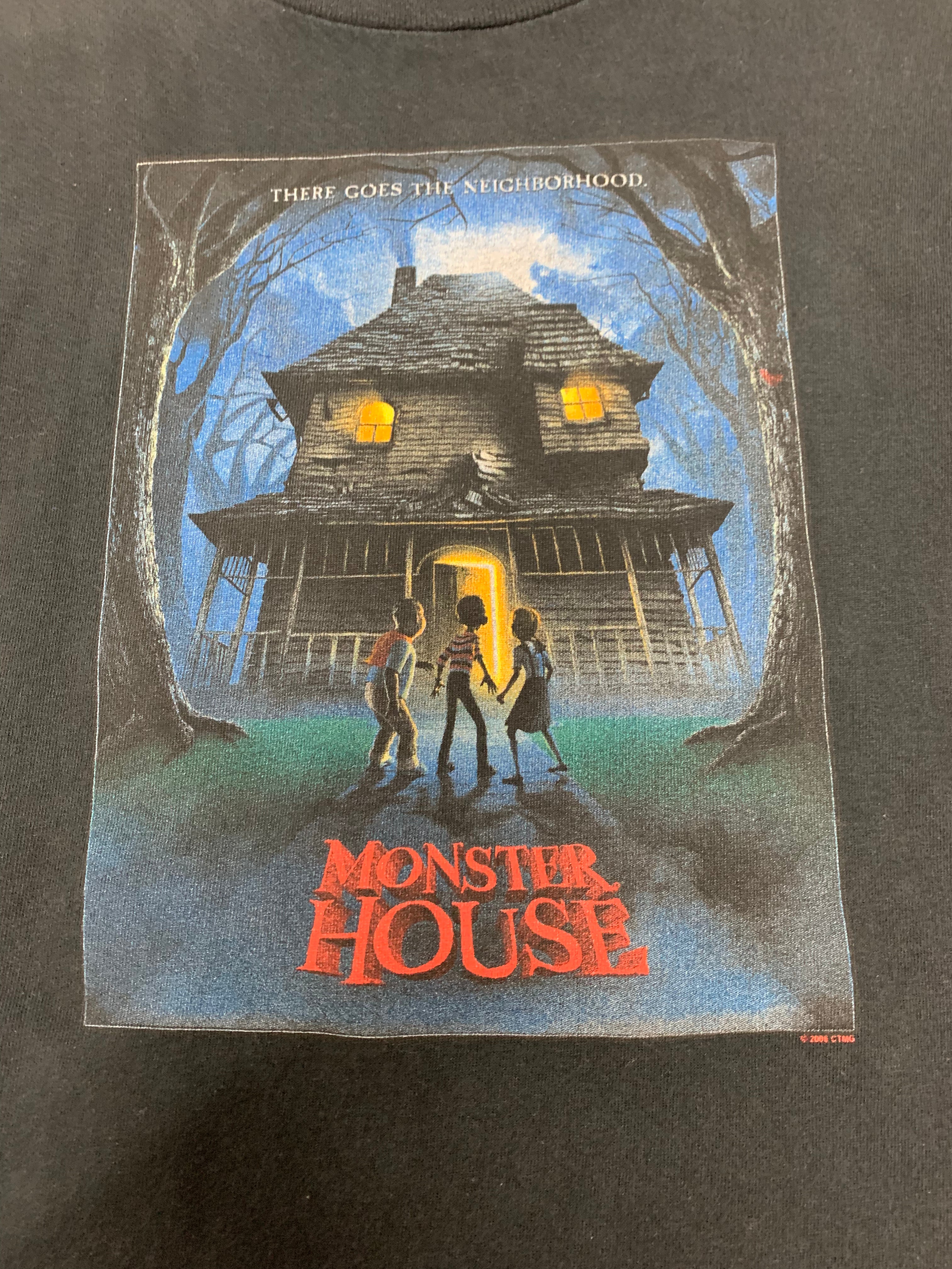 2006 Monster House Graphic Tee L