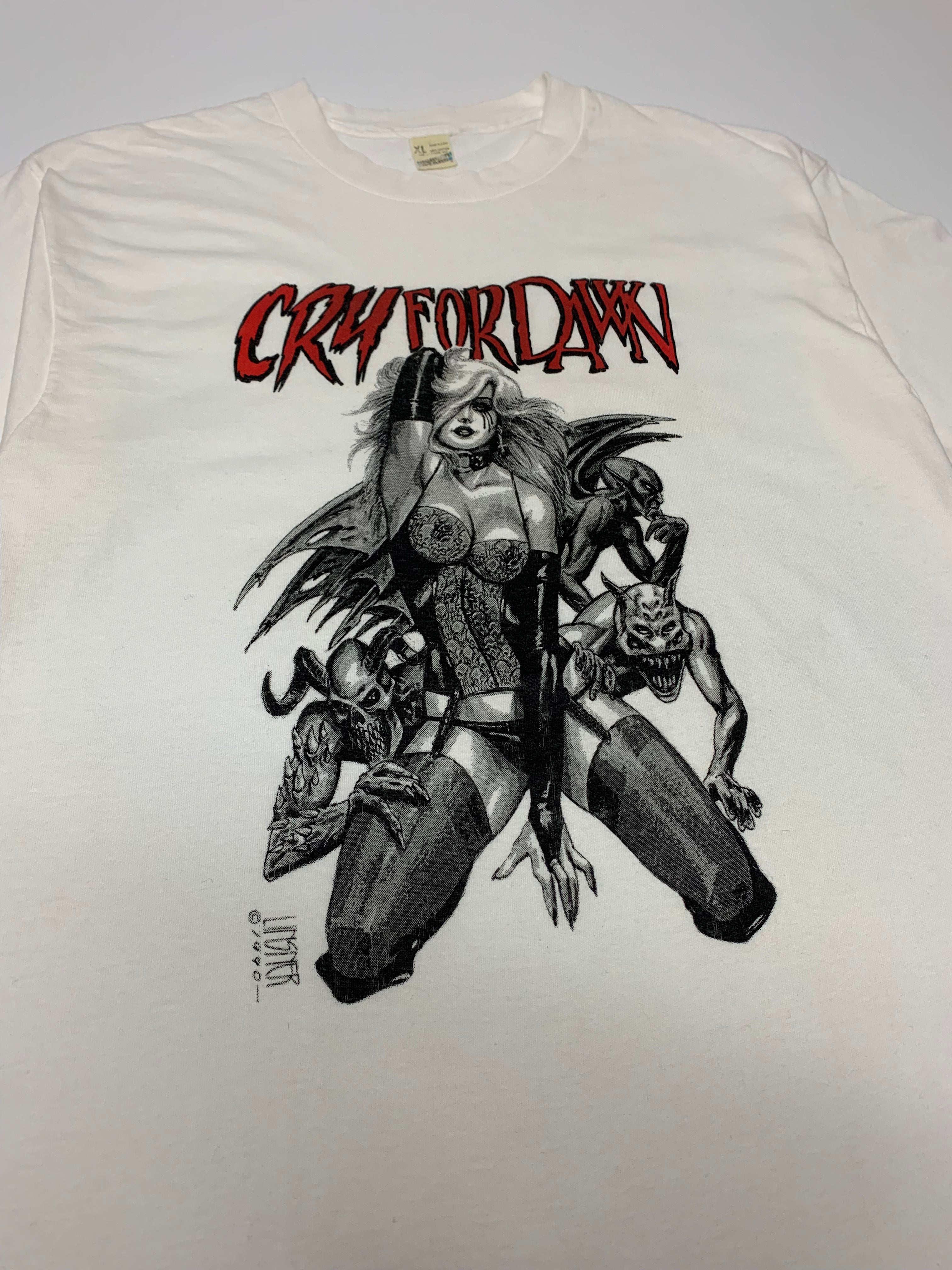 90's Cry For Dawn Graphic Tee XL