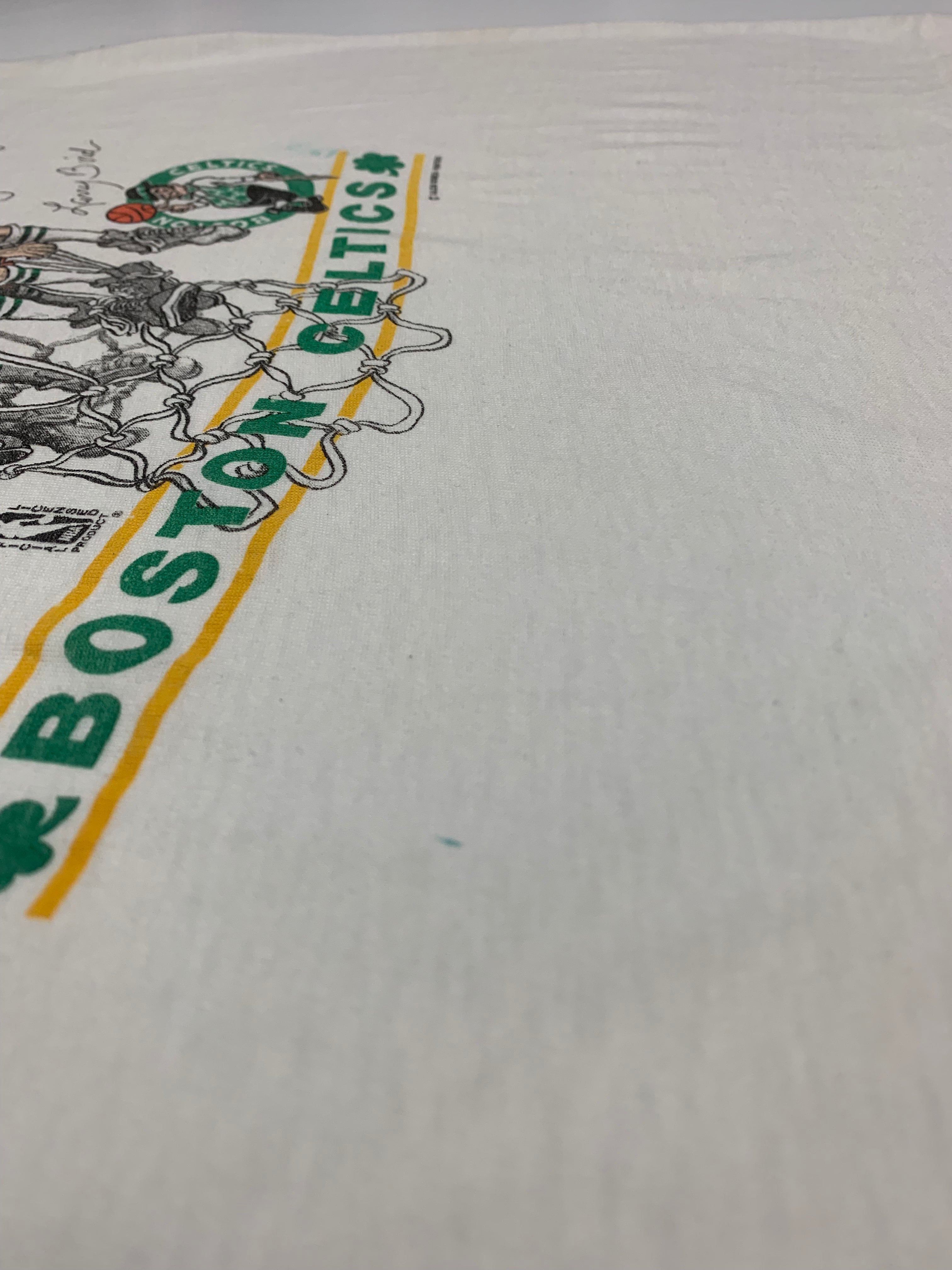 90's Boston Celtics Green Stuff Tee M