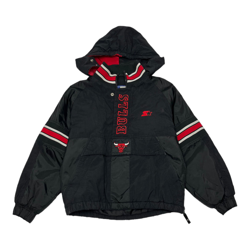90's Chicago Bulls Starter Puffer Jacket M