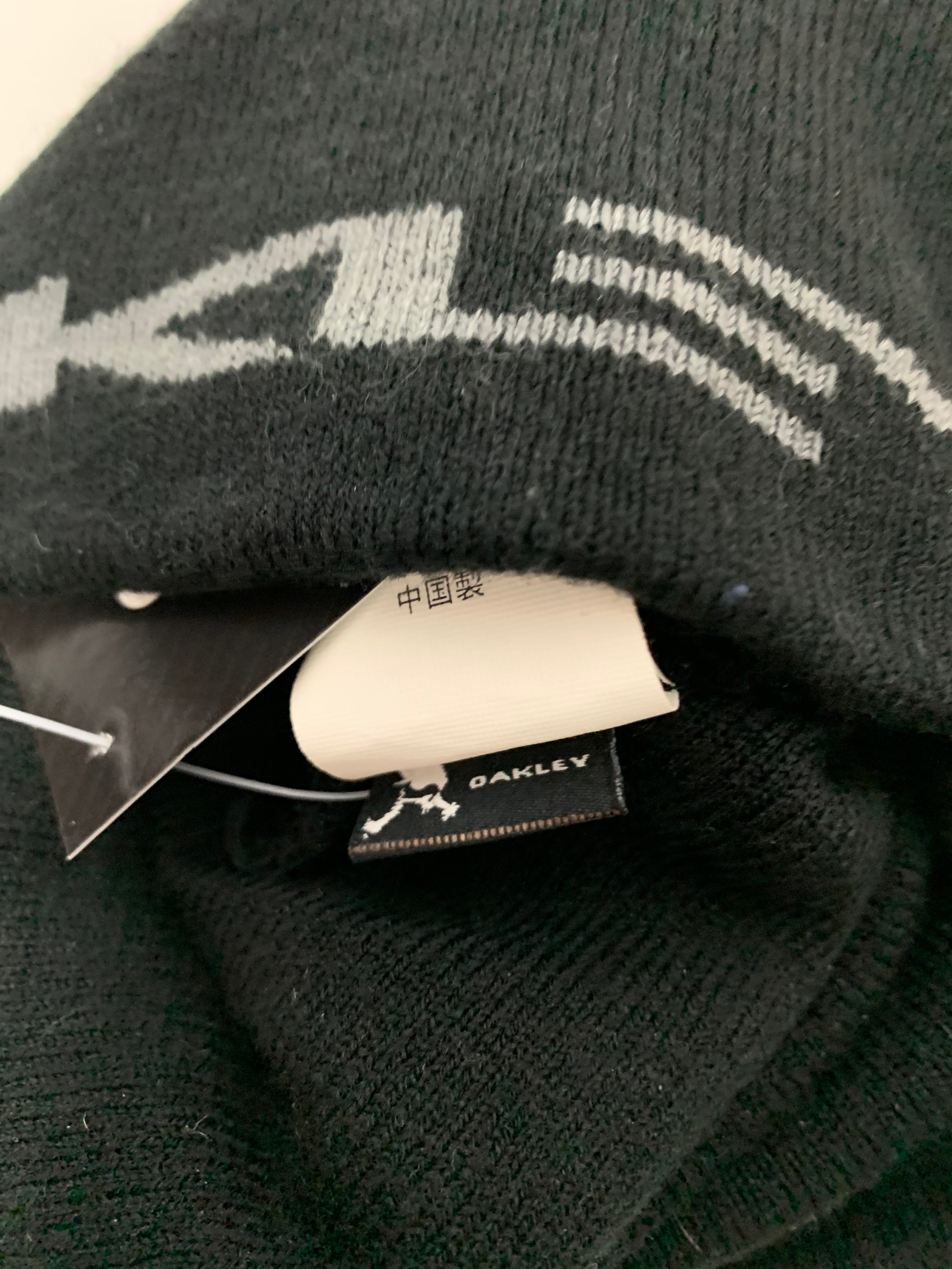 Black Oakley Beanie