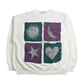 Vintage Paris Sport Club Sun & Moon Crewneck L