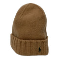 Beige Polo Knitted Beanie