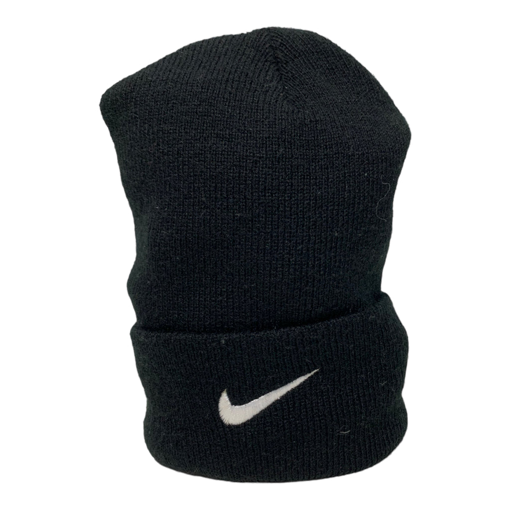 90’s Black Centre Swoosh Nike Beanie