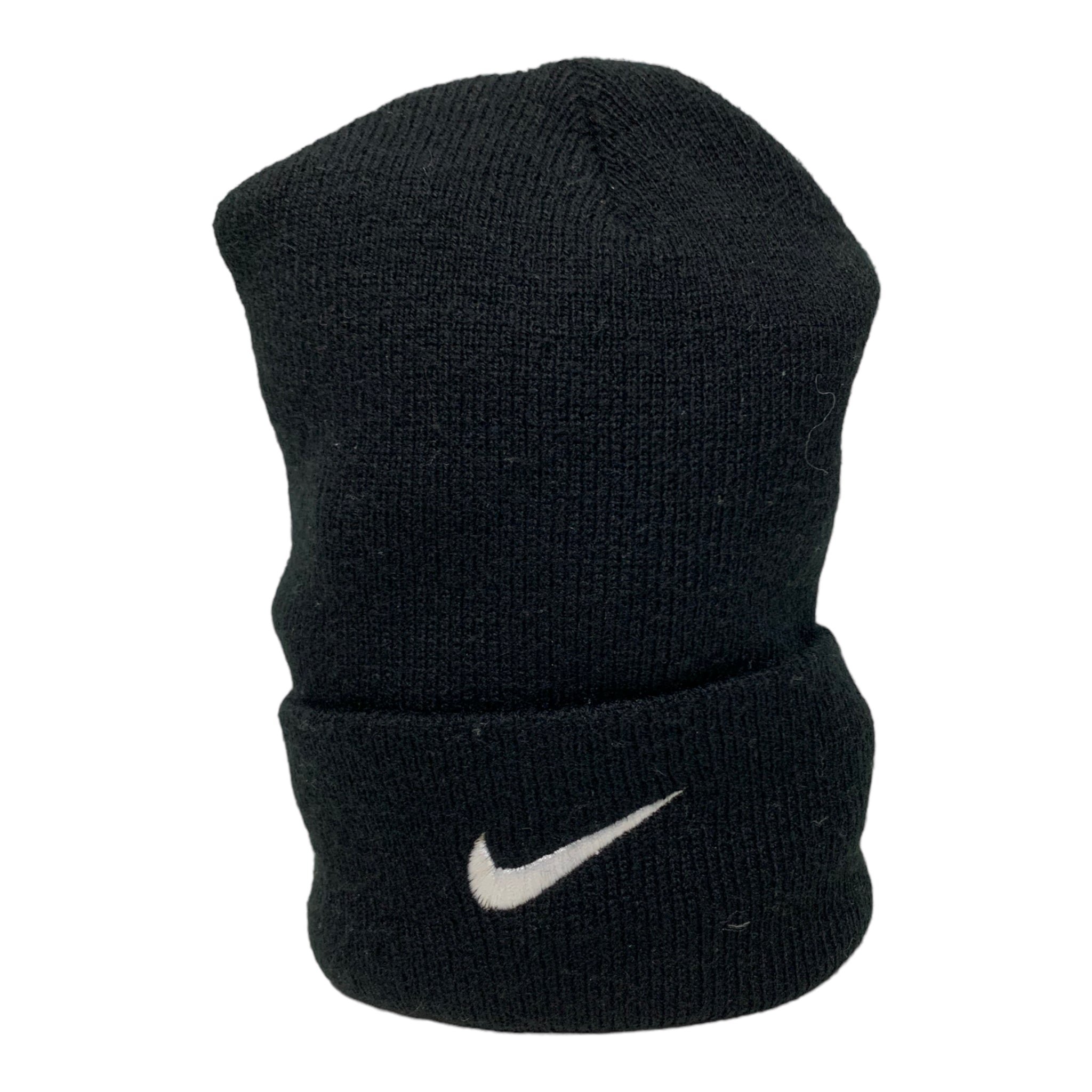 90’s Black Centre Swoosh Nike Beanie