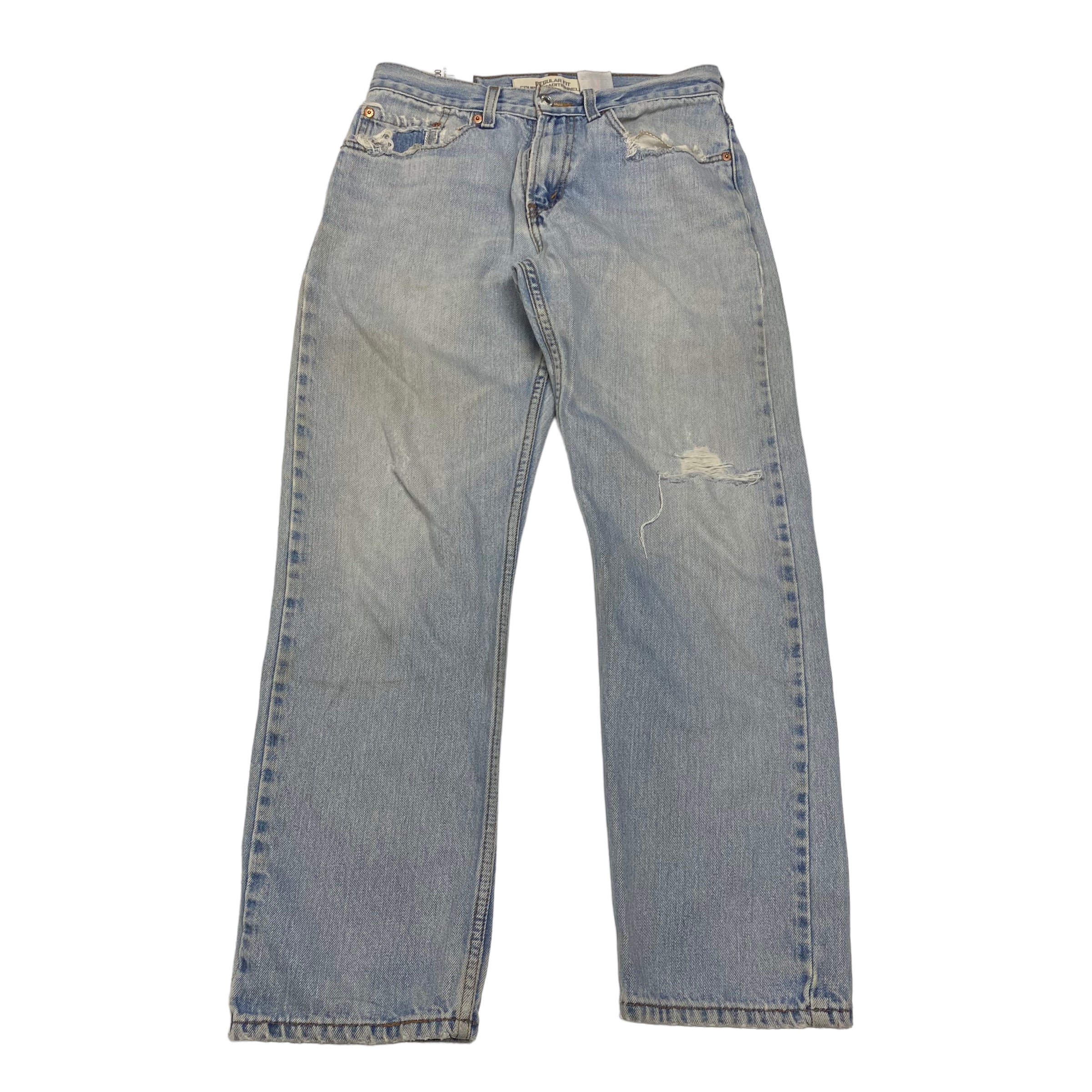 Light Wash Distressed Levi’s 30