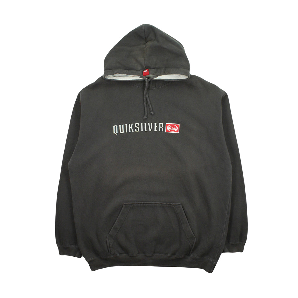 2000s Quiksilver 3D Logo Hoodie XXL
