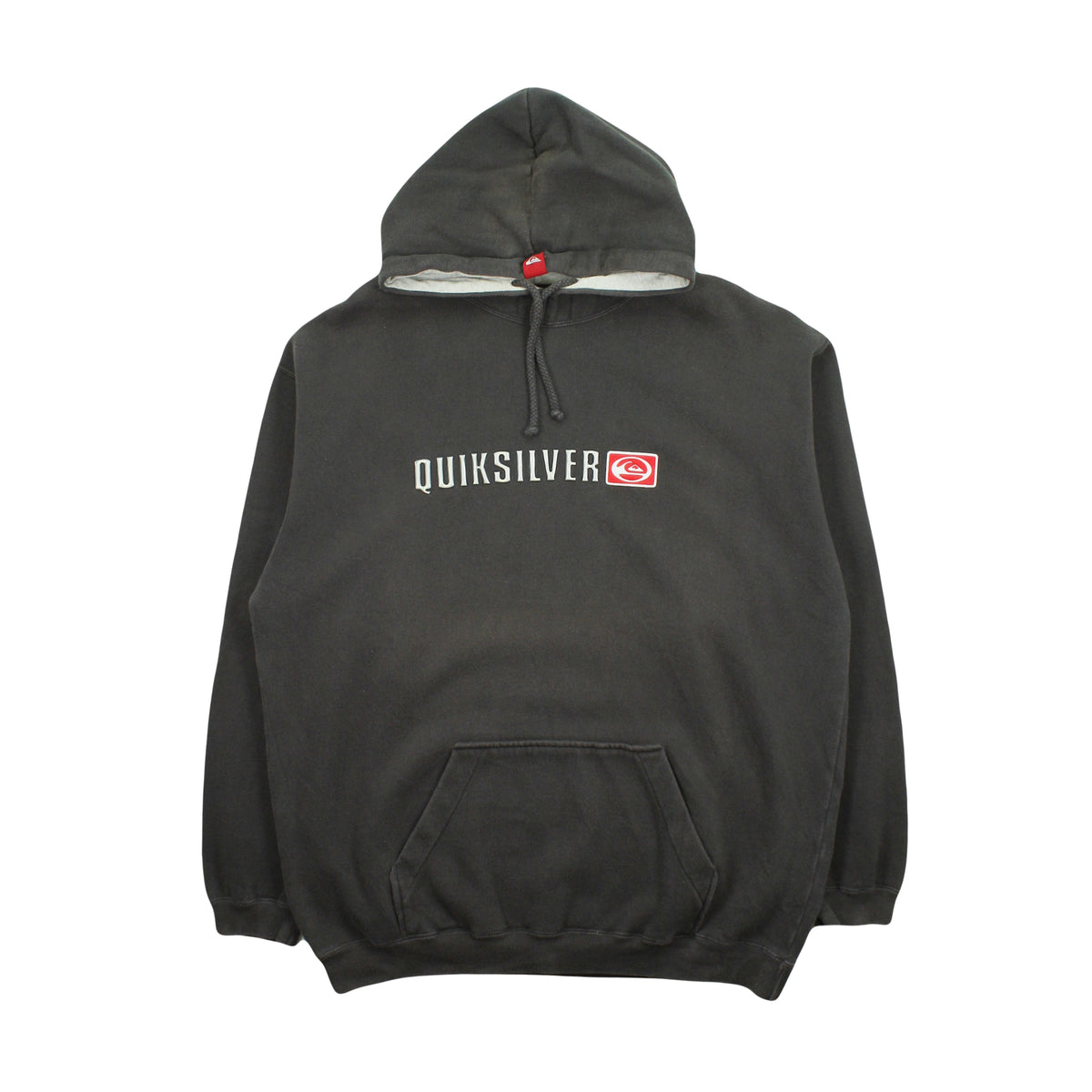 2000s Quiksilver 3D Logo Hoodie XXL