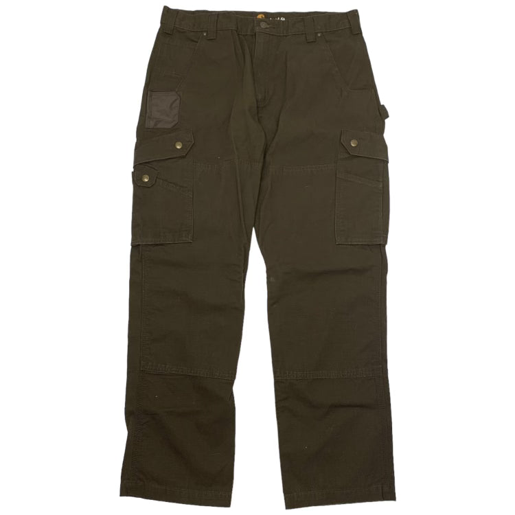 Carhartt Brown Ripstop Denim 36x32