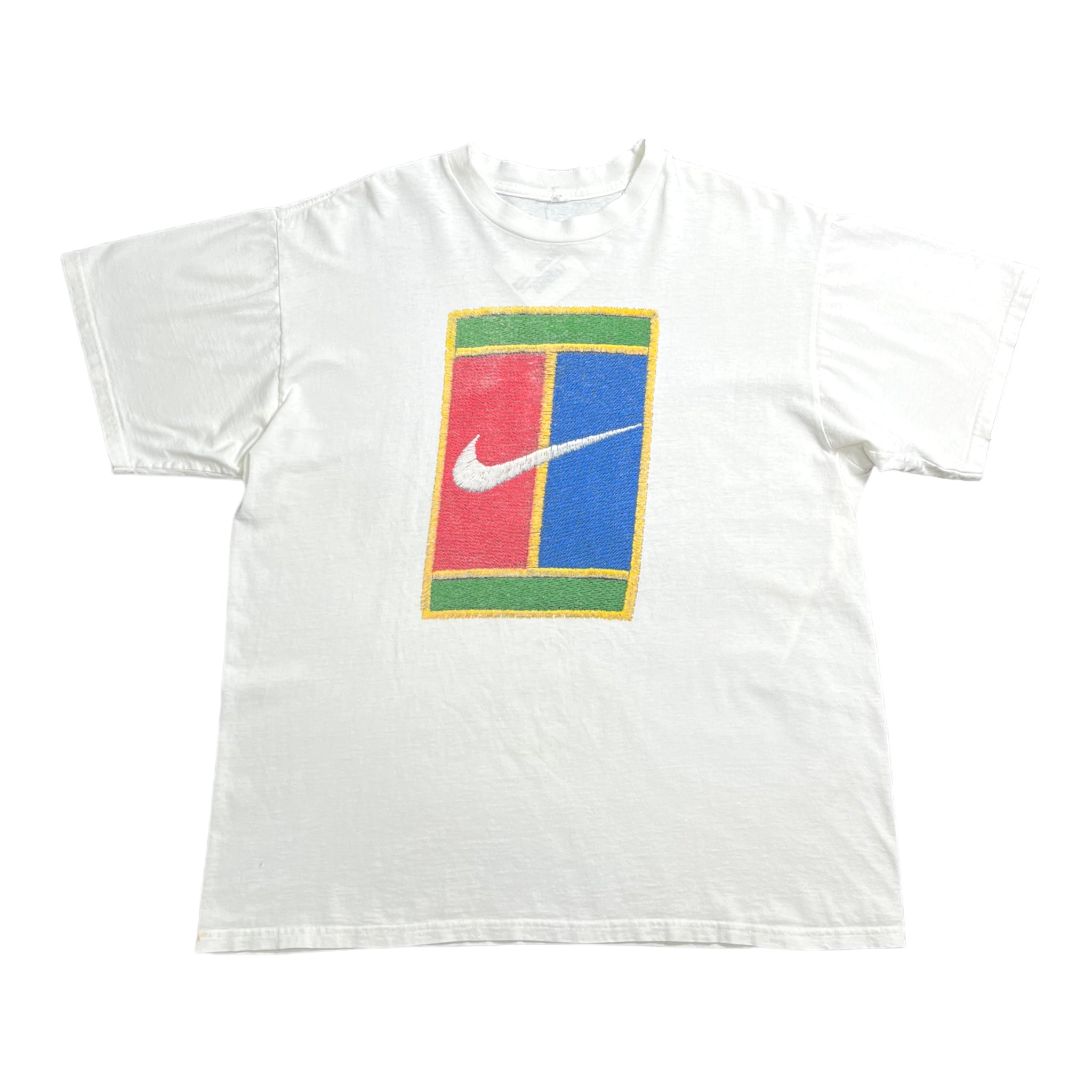 90’s Nike Challenge Court Tennis Tee L