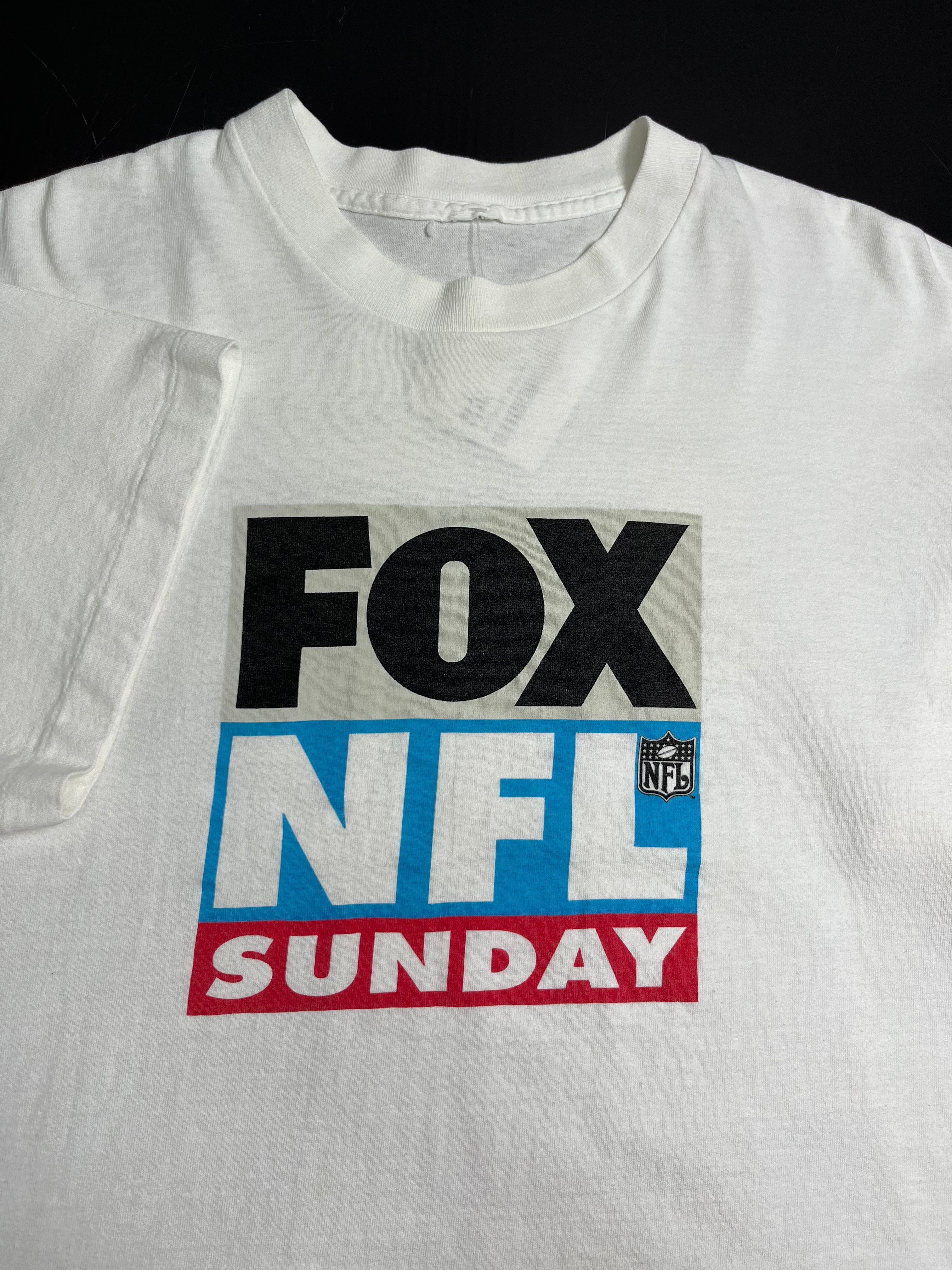 90’s Fox NFL Sunday Bose Bowl Tee L