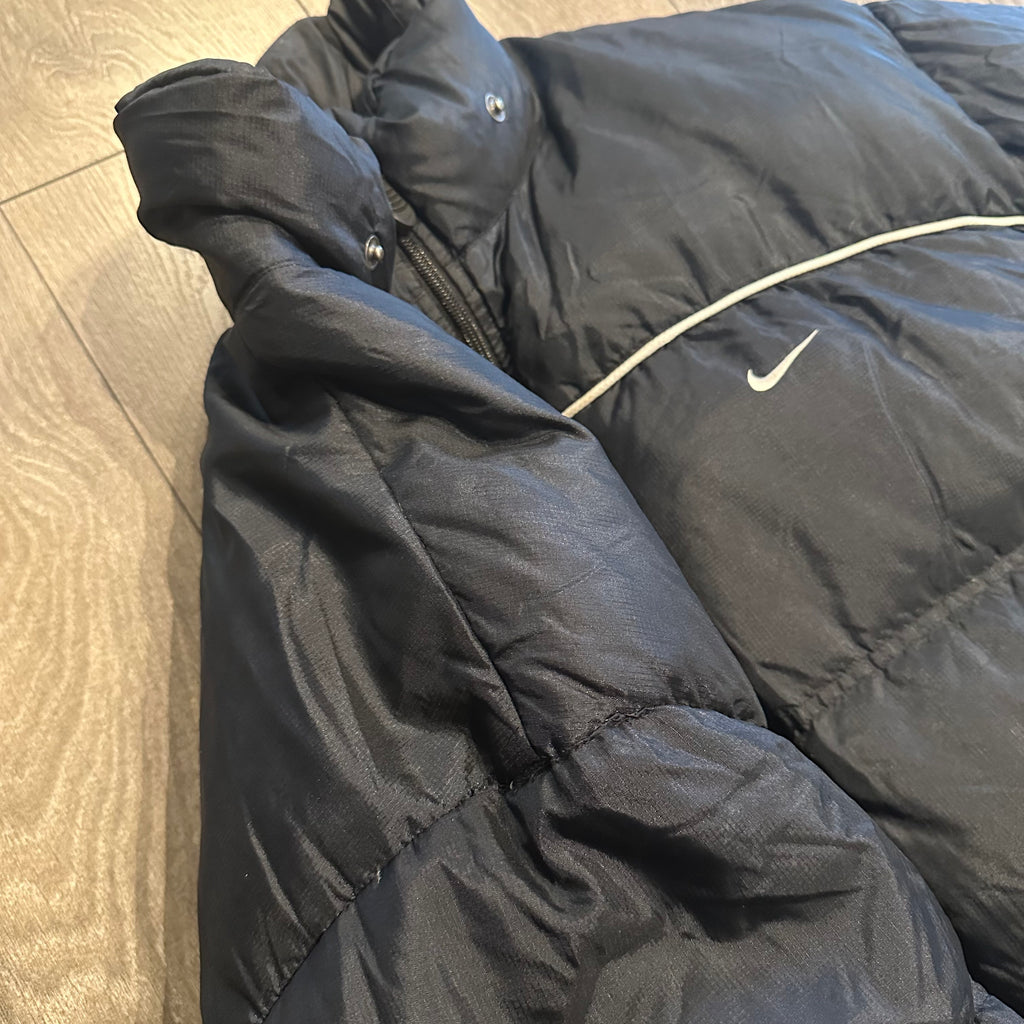 2000s Nike Mini Swoosh Puffer Jacket XL