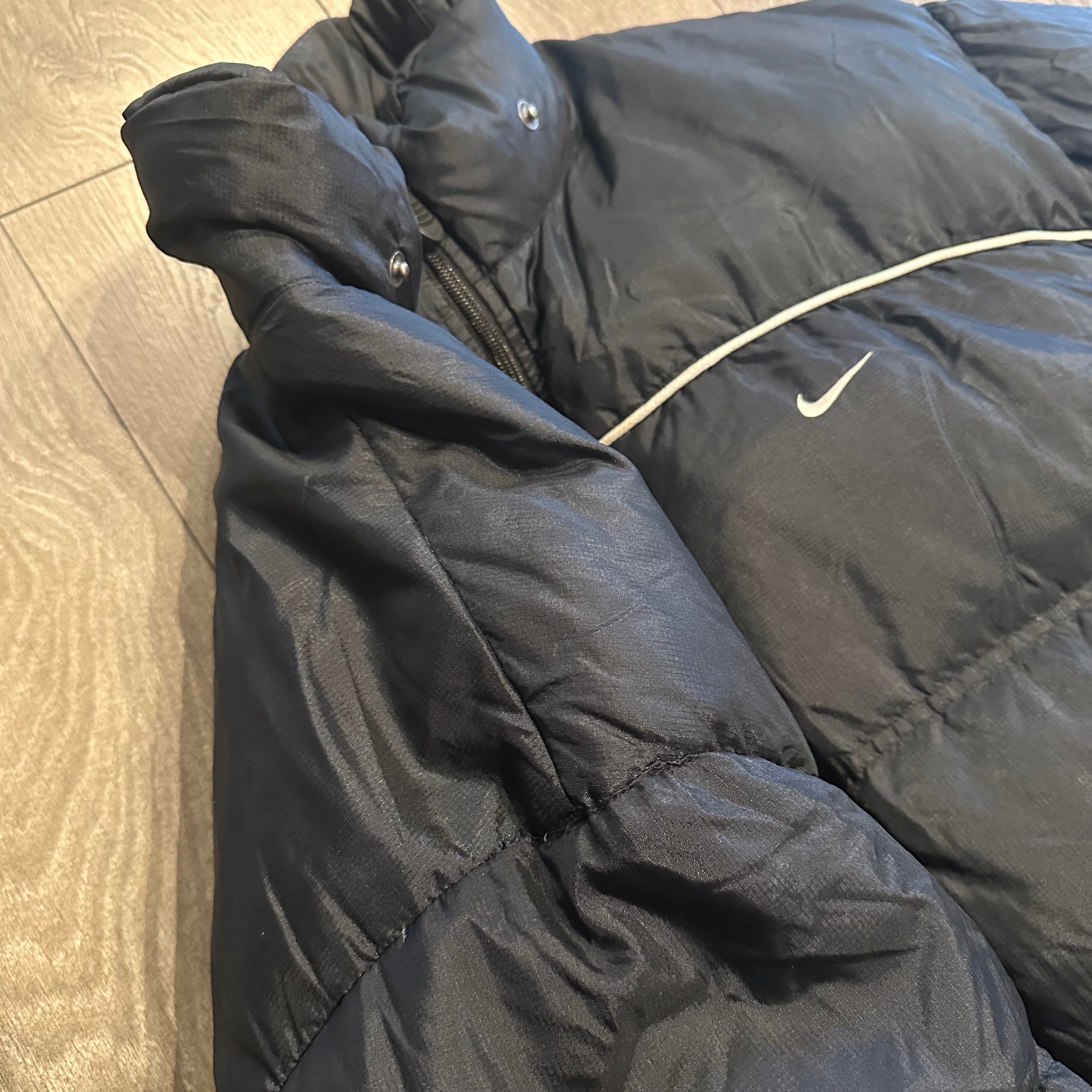 2000s Nike Mini Swoosh Puffer Jacket XL