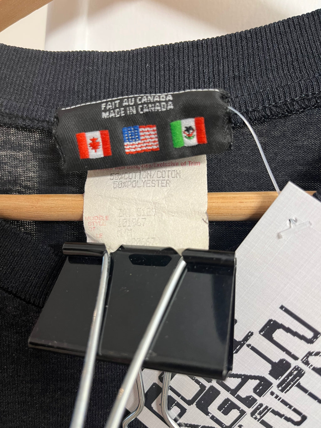 Vintage Adidas Text Spellout Tee L