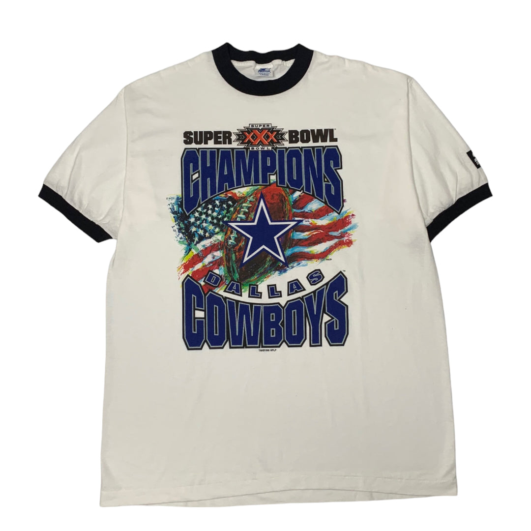 1996 Dallas Cowboys Super Bowl Champion Tee L