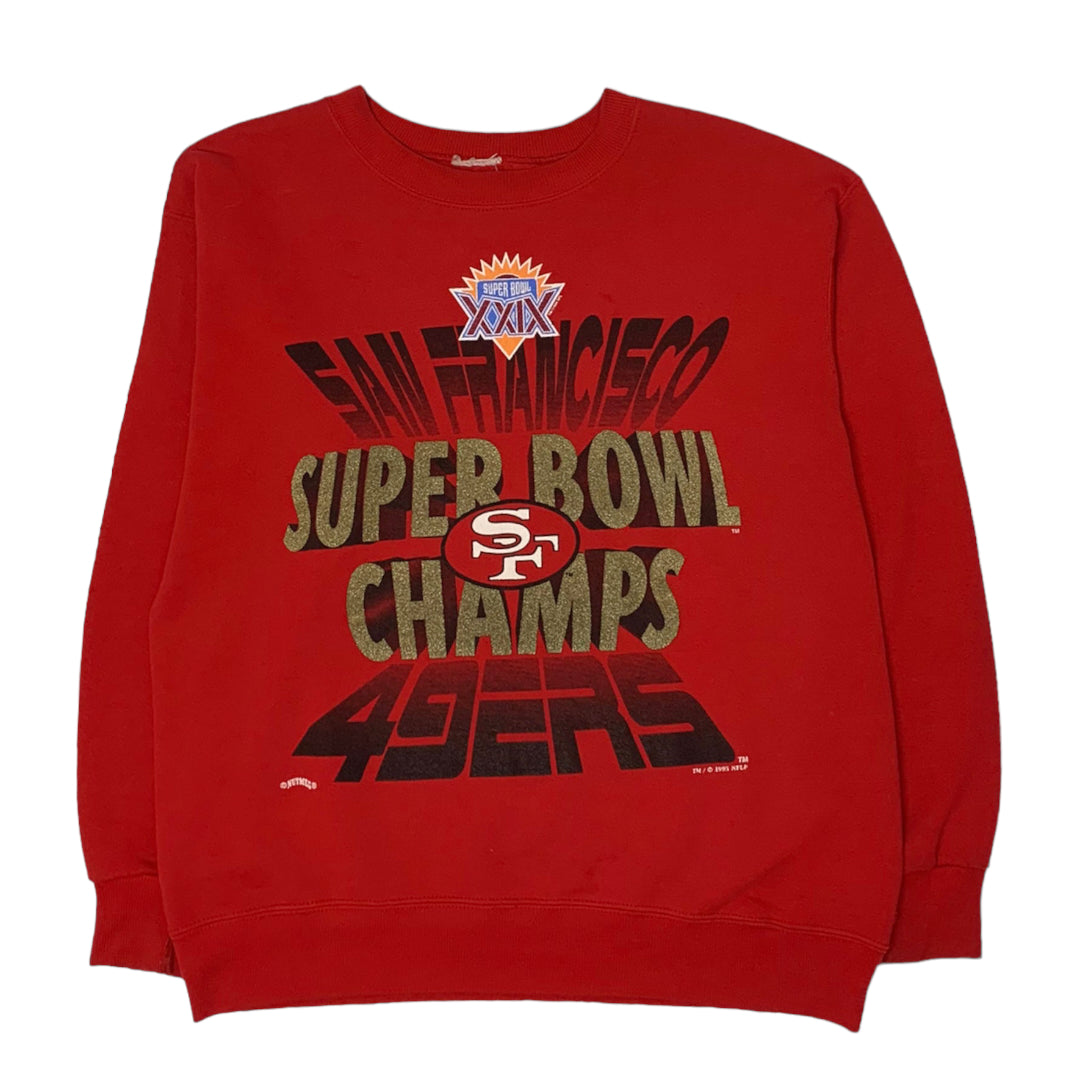 1995 SF 49ers Super Bowl Crewneck XL