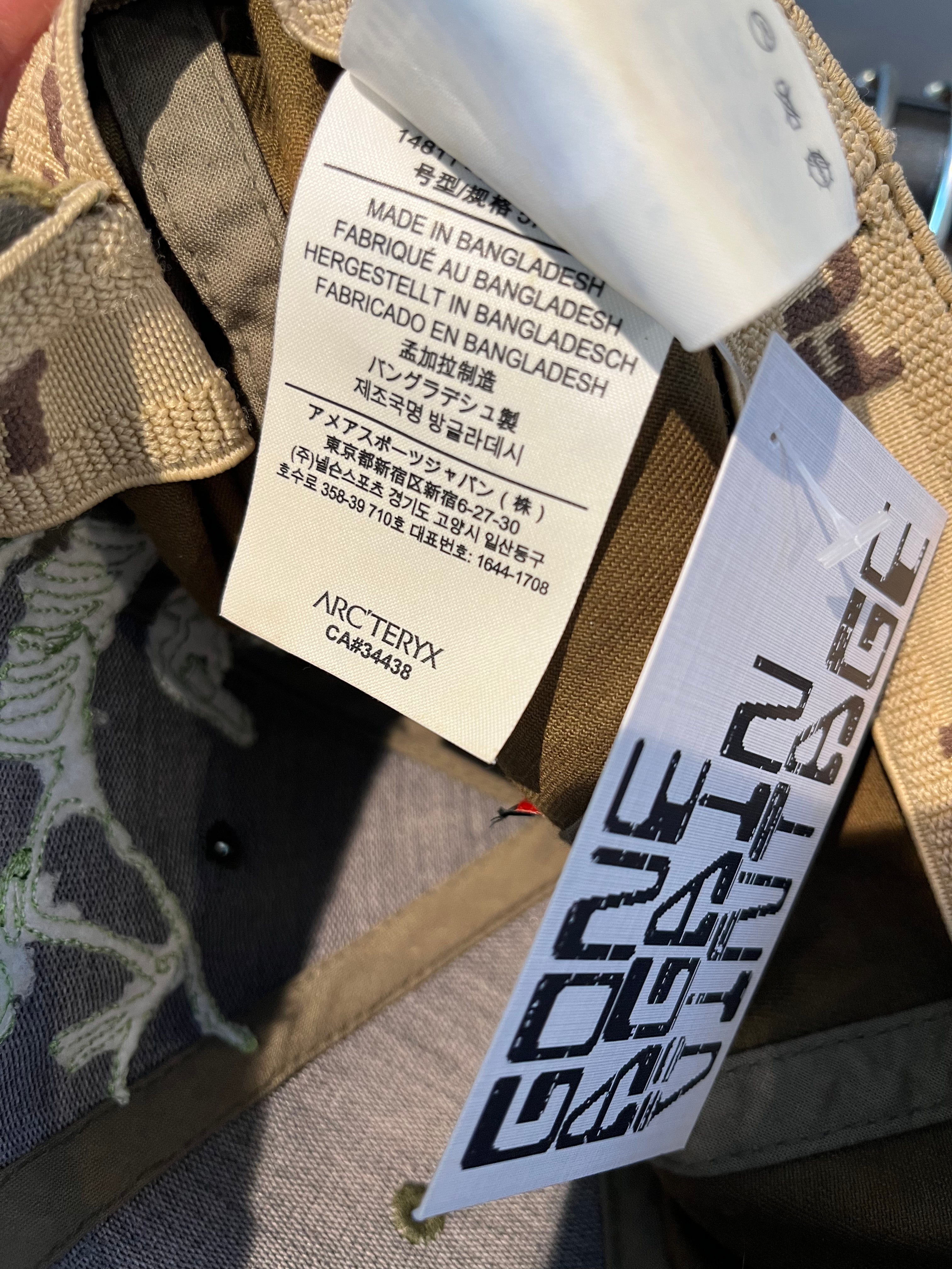 Arc'teryx Faded Big Logo Fitted Hat