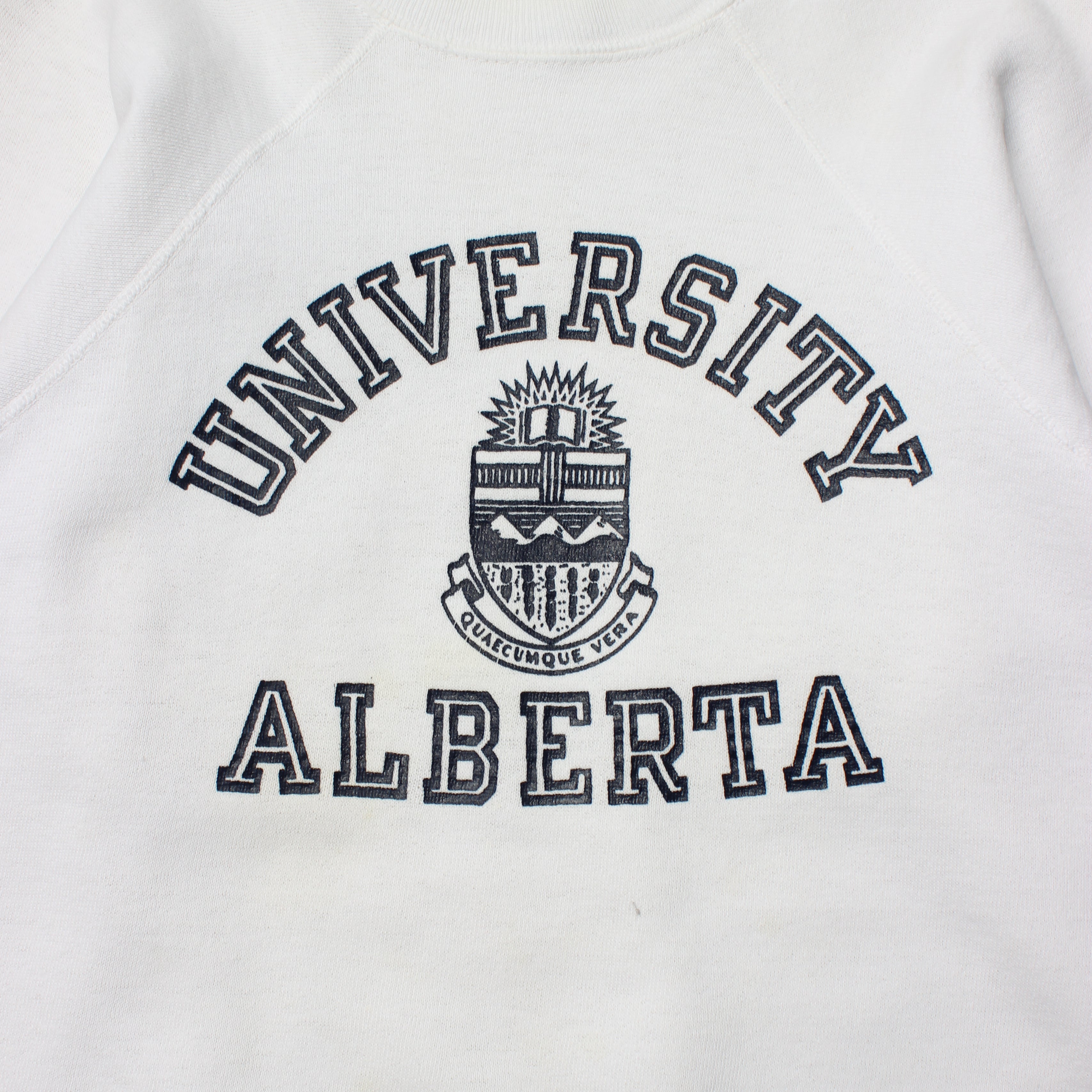 70s Champion University Of Alberta Crewneck M