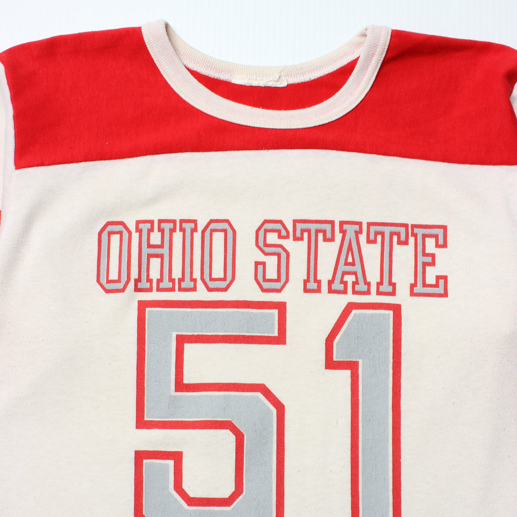 Vintage Ohio State 51 Raglan Shirt M