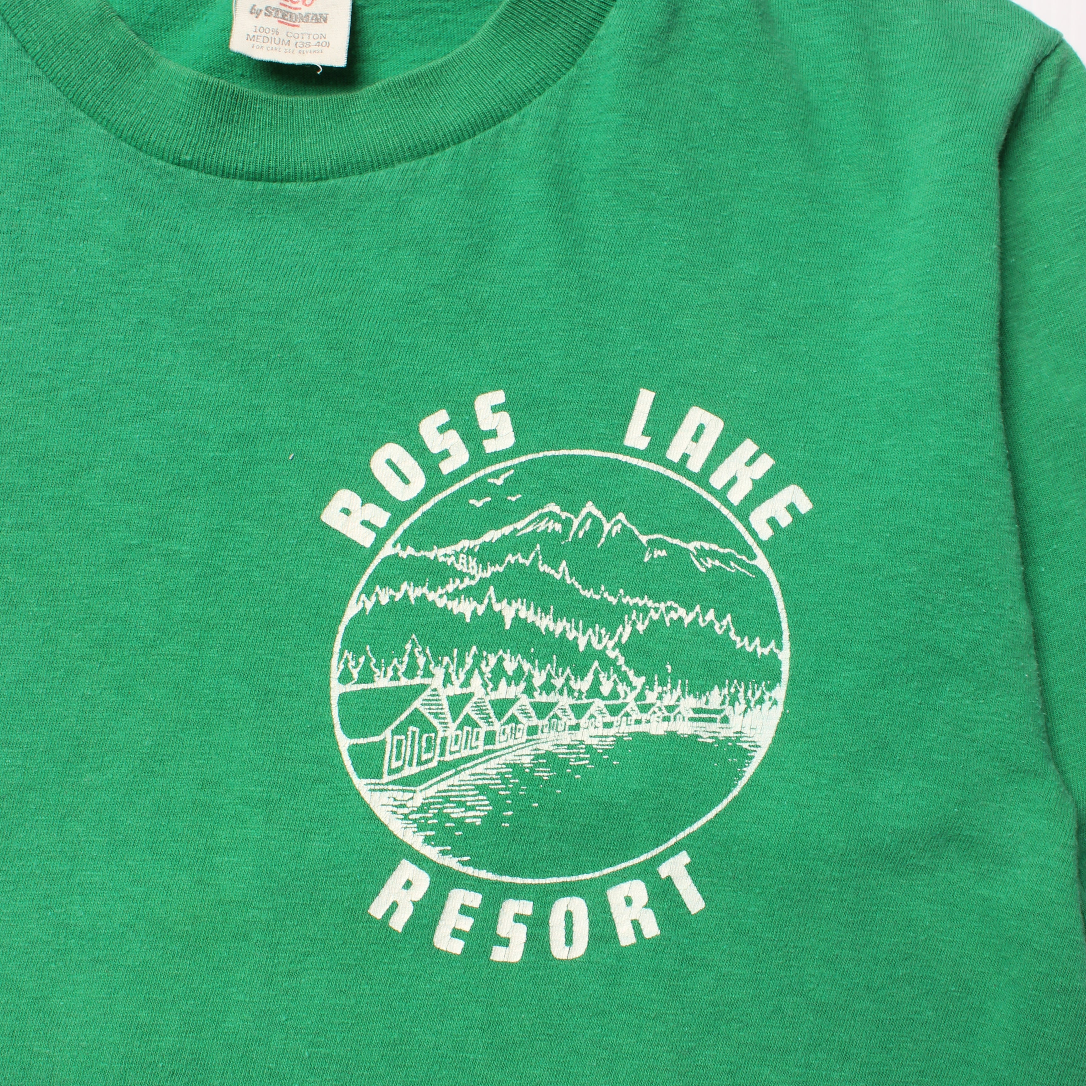 70s Hi-Cru Ross Lake Resort Tee M