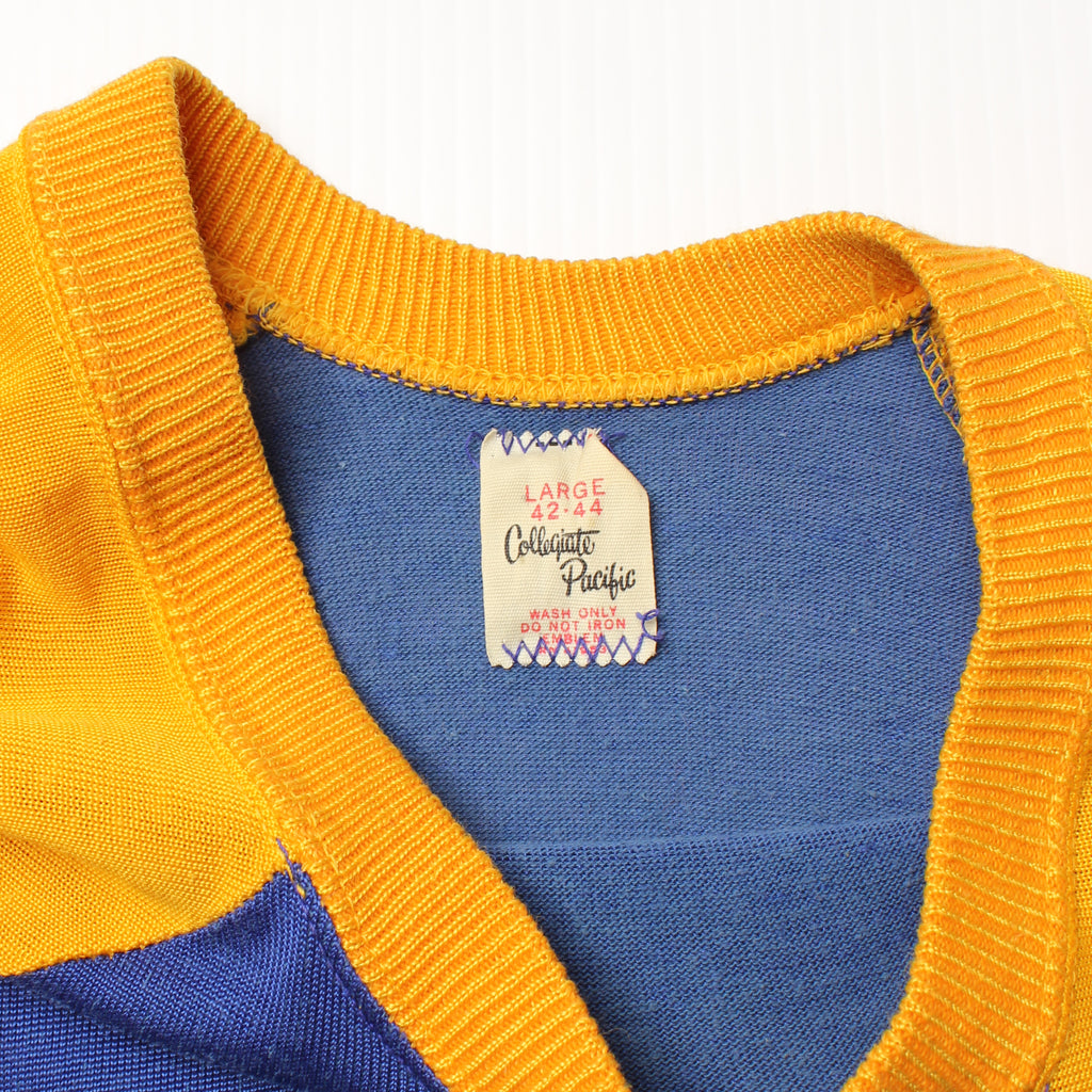 70s Collegiate Pacific 'Page' Raglan Tee L
