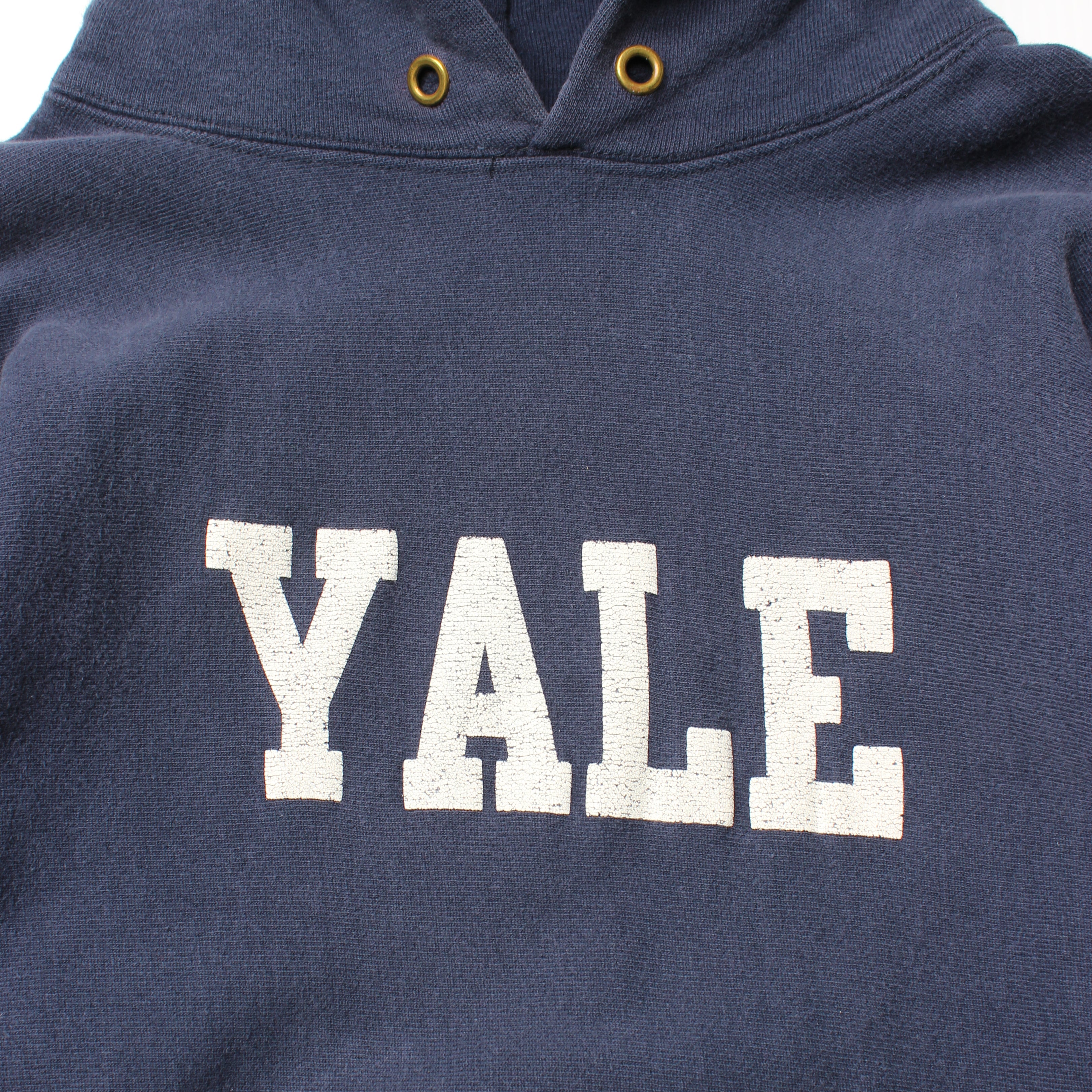 80s Champion Reverse Weave Yale Hoodie XL