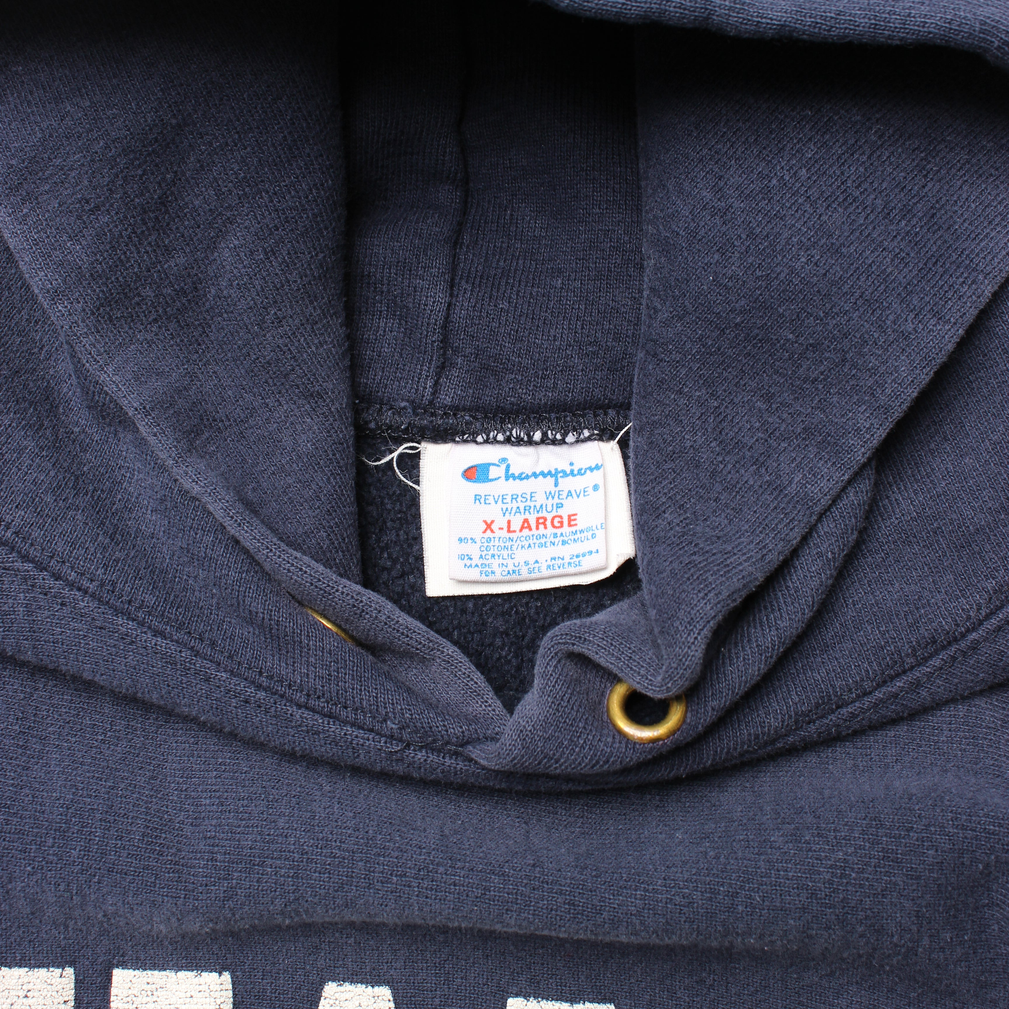 80s Champion Reverse Weave Yale Hoodie XL