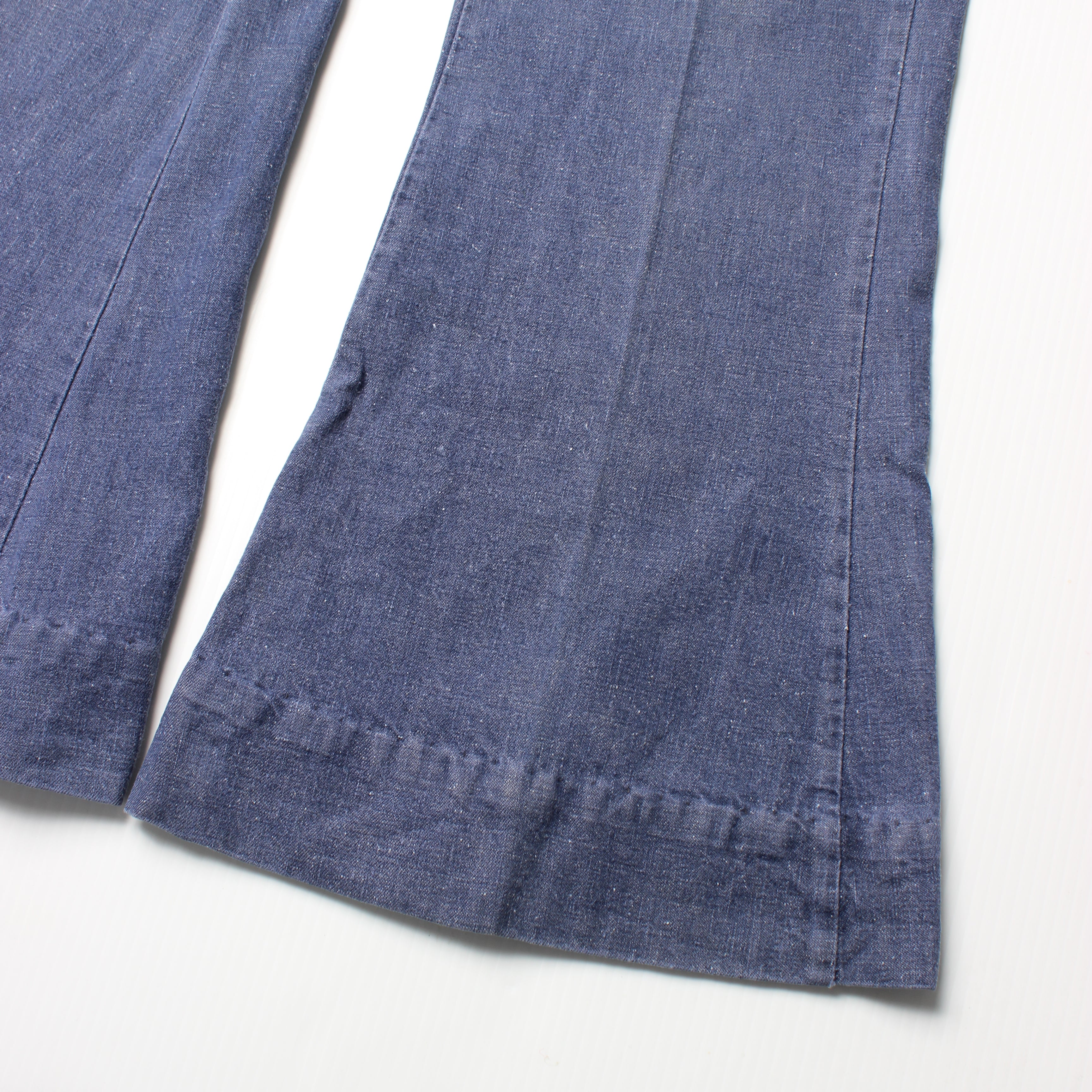 70s Wrangler Bell Bottom Faded Denim Women's 18