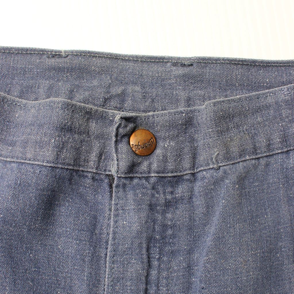 70s Wrangler Bell Bottom Faded Denim Women's 18
